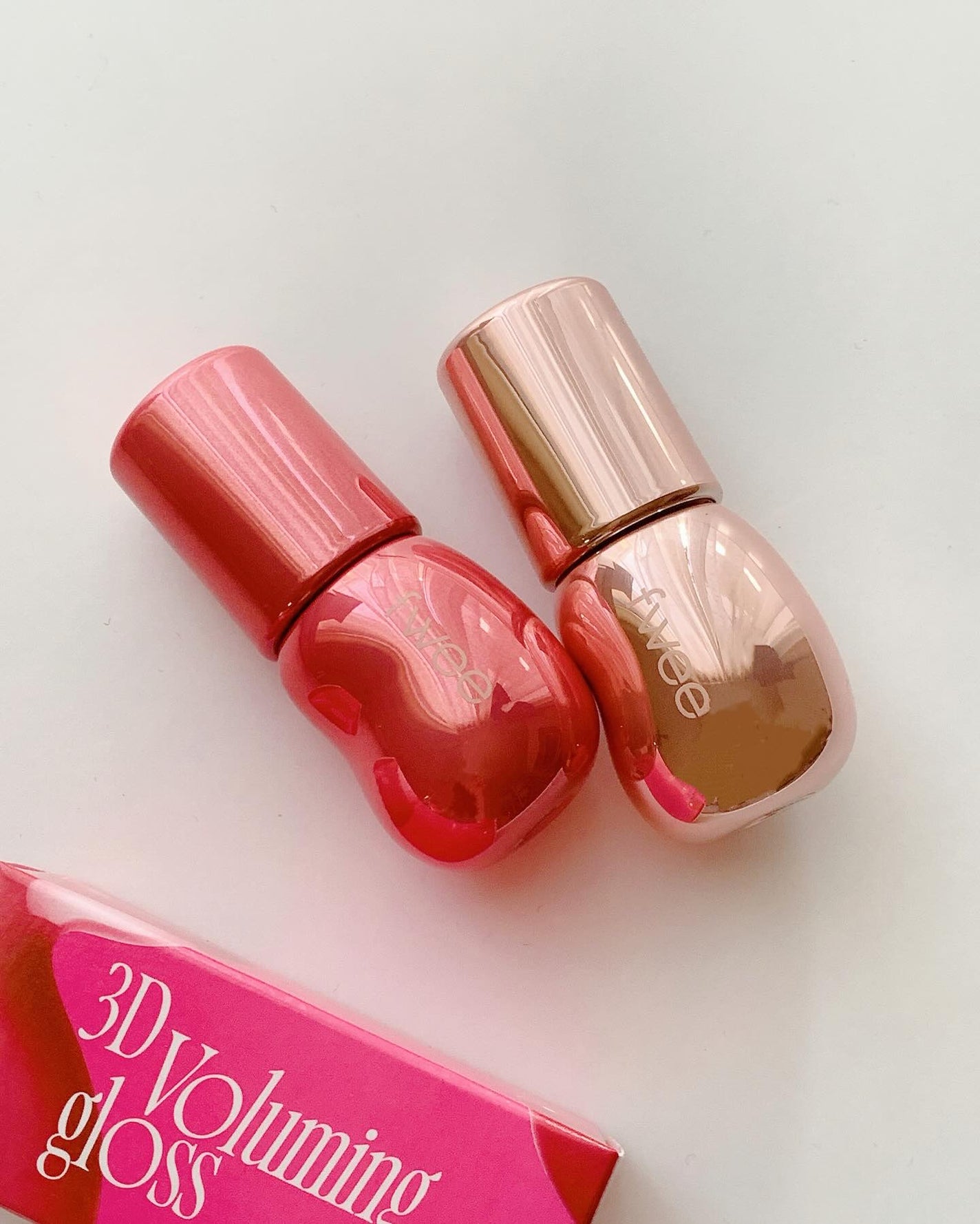 フィー 3Dボリューミンググロス/fwee/リップグロスを使ったクチコミ(4枚目)