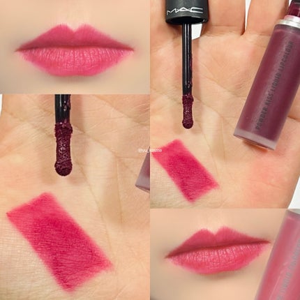 パウダー キス リキッド リップカラー/M・A・C/口紅を使ったクチコミ(6枚目)