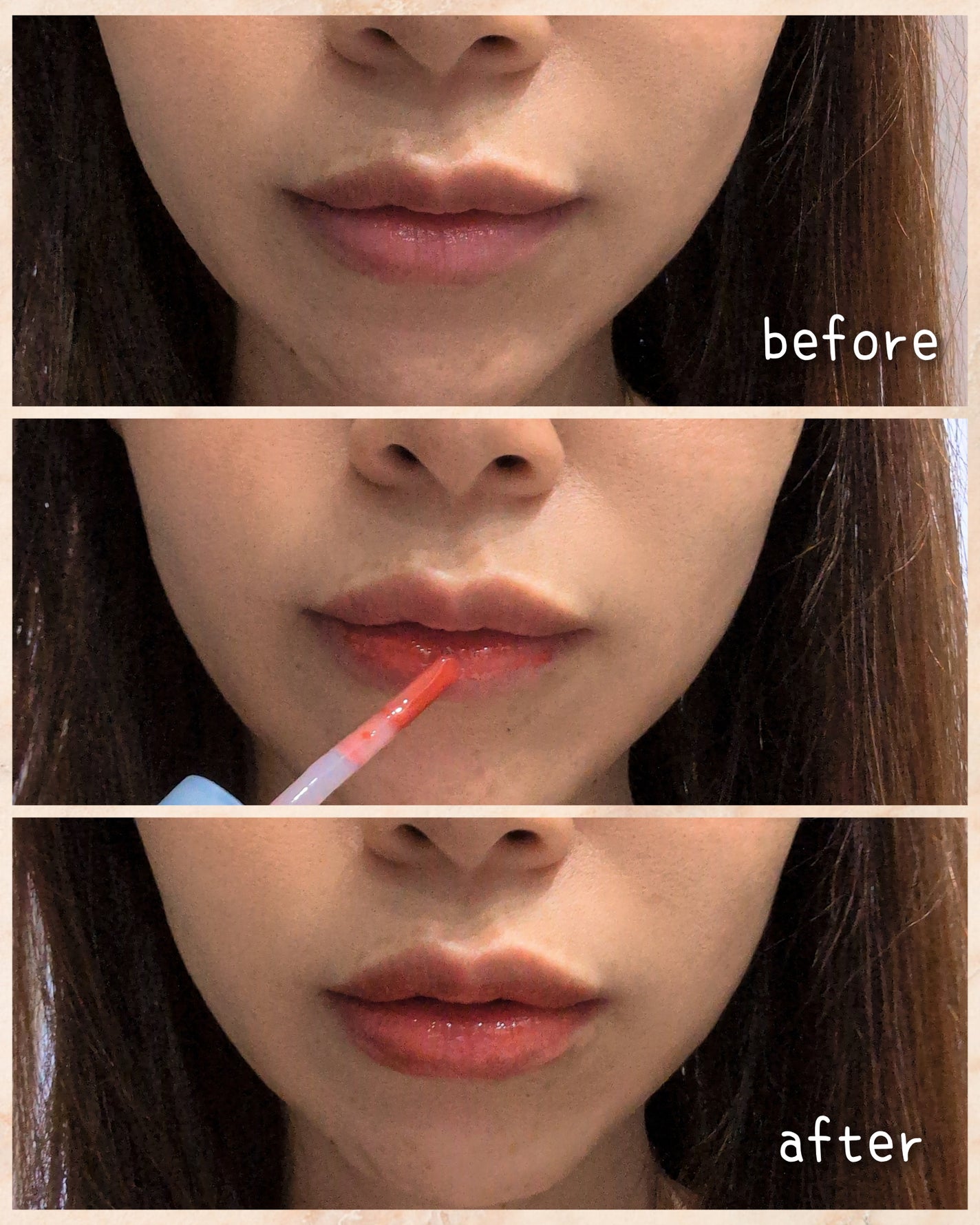 ジューシーベリープランピングリップオイル/TOCOBO/リップグロスを使ったクチコミ(5枚目)