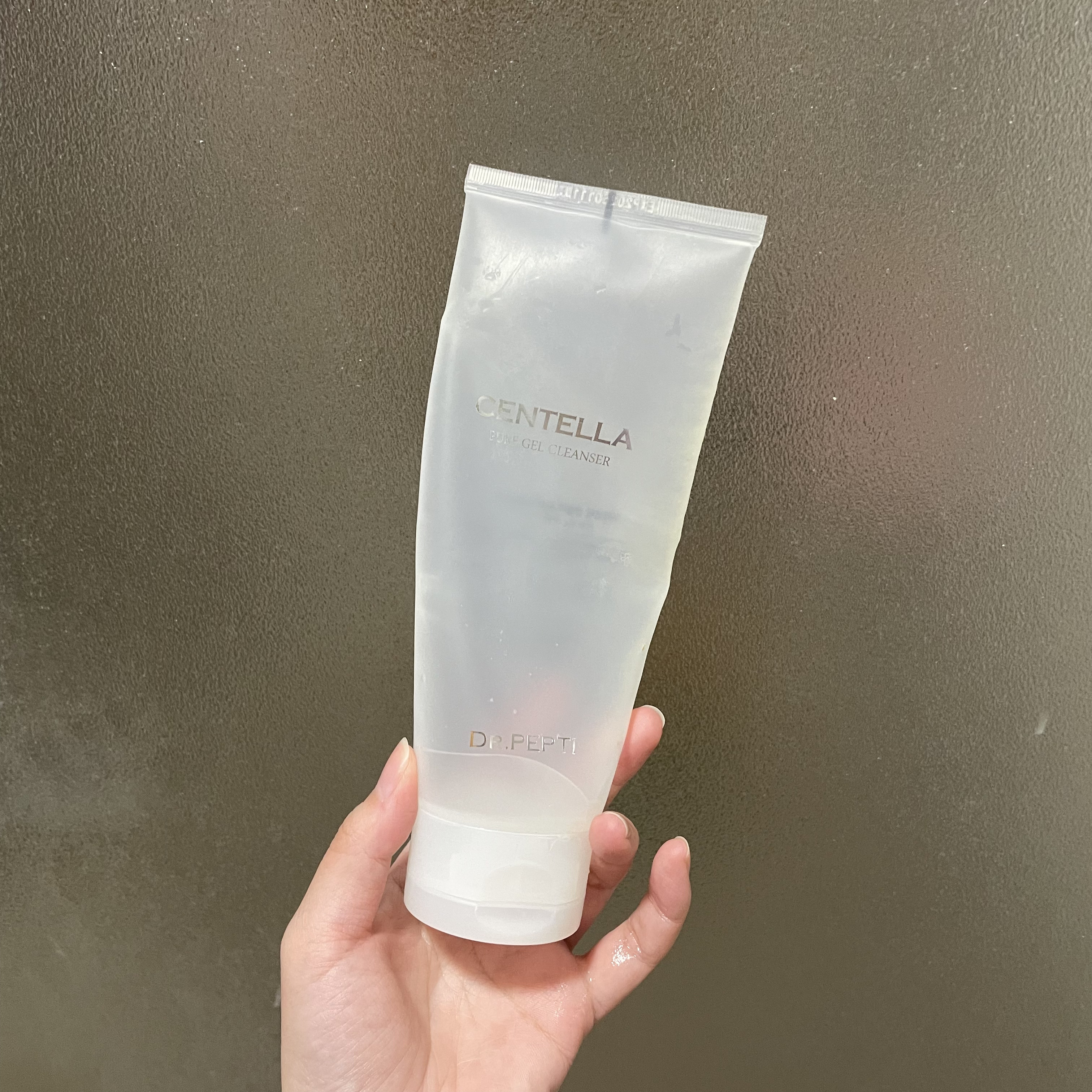 センテラピュアジェルクレンザー/DR.PEPTI/洗顔フォームを使ったクチコミ（2枚目）
