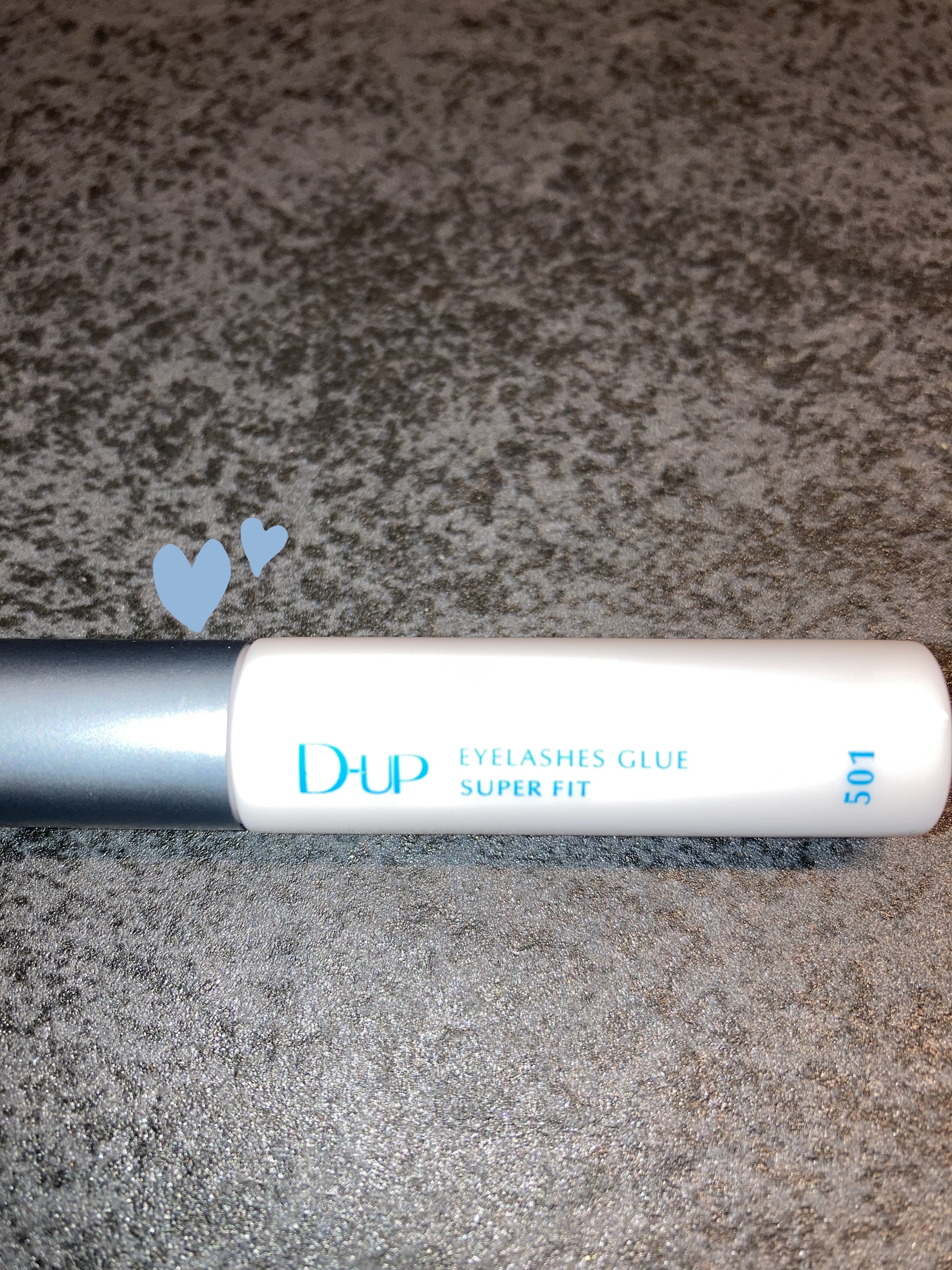 アイラッシュグルー スーパーフィット501/D-UP/その他化粧小物を使ったクチコミ（1枚目）