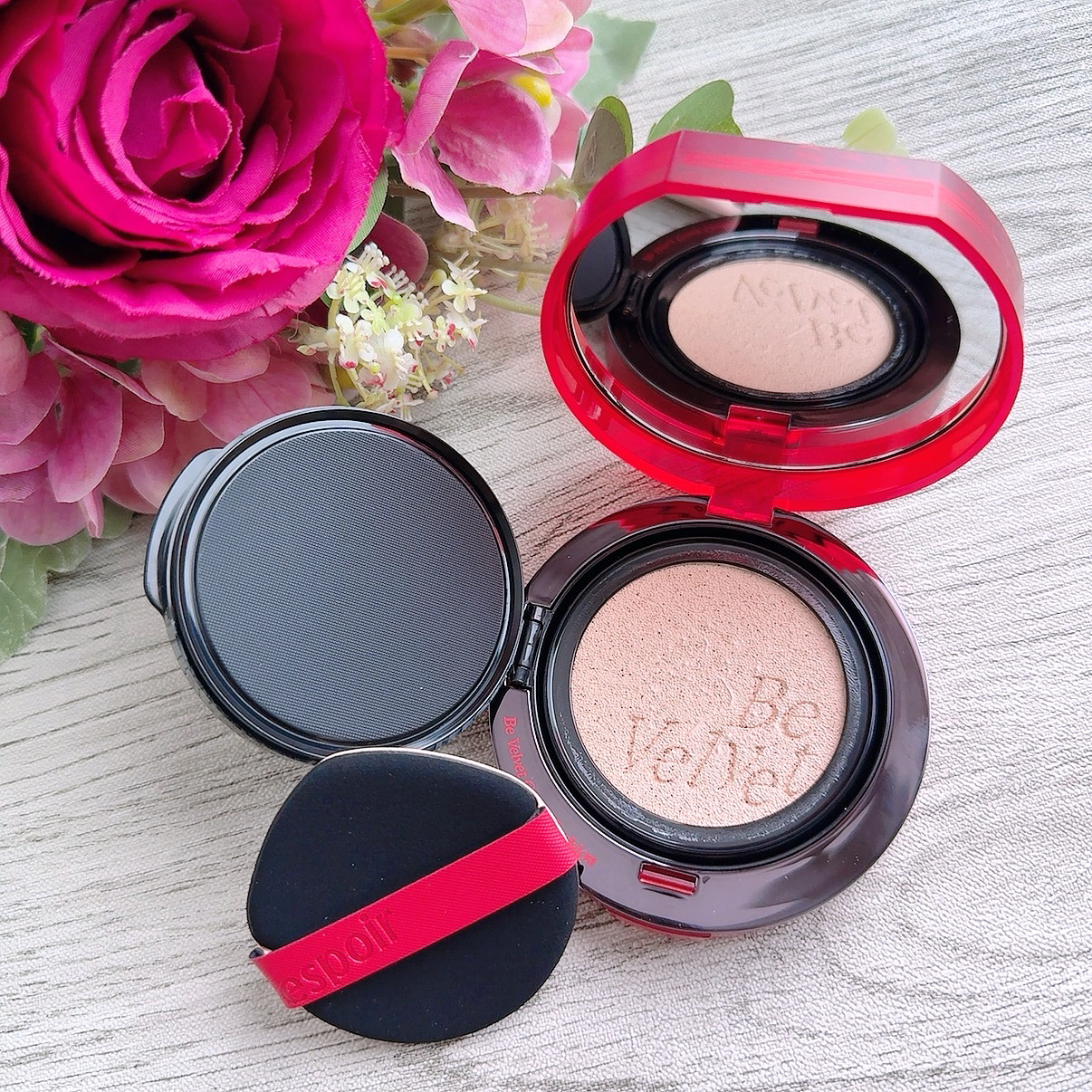 ビーベルベットカバークッション/espoir/クッションファンデーションを使ったクチコミ（1枚目）