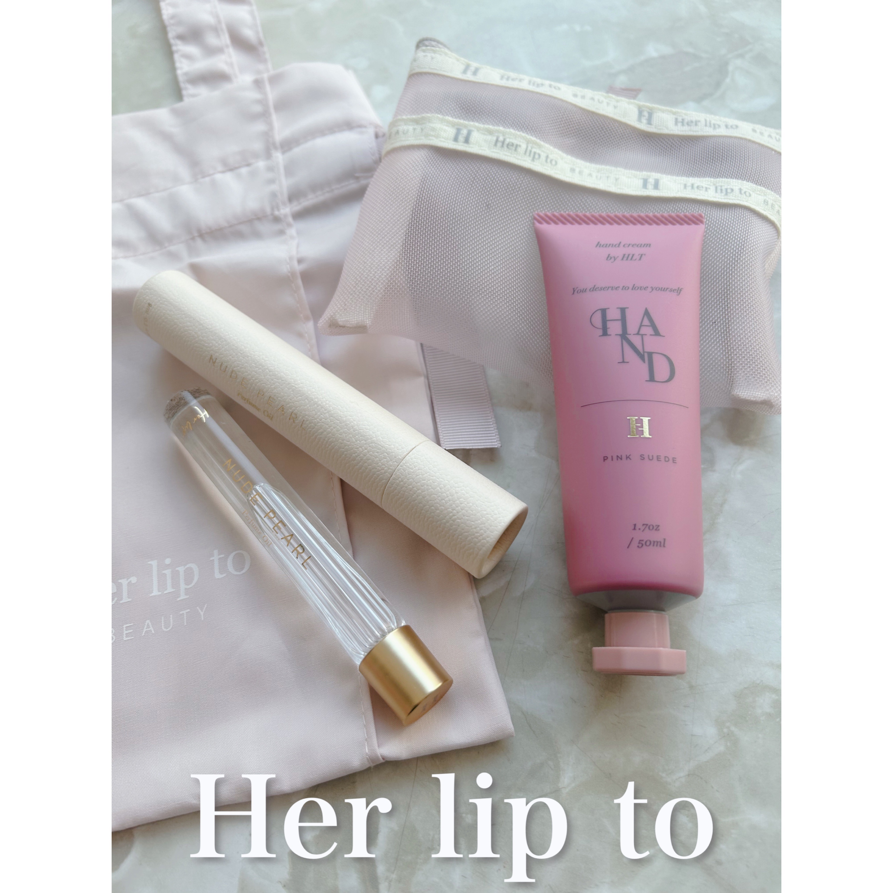 ロールオンパフュームオイル ヌードパール/Her lip to BEAUTY/香水(レディース)を使ったクチコミ（1枚目）