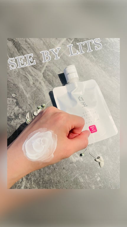 SHEE BY LITS 白玉ミルクピーリングパック/リッツ/洗い流すパック・マスクを使ったクチコミ(2枚目)