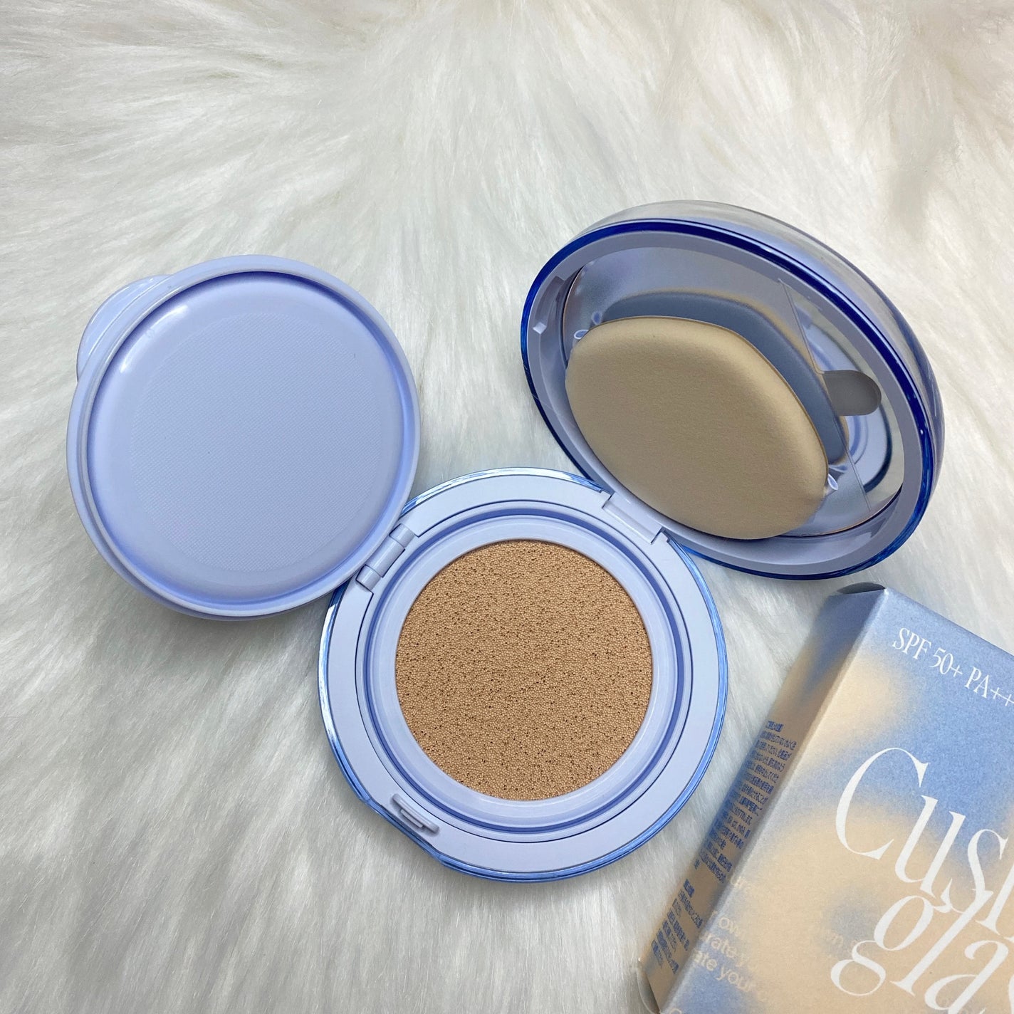 フィー クッションガラス ナチュラル/fwee/クッションファンデーションを使ったクチコミ(2枚目)