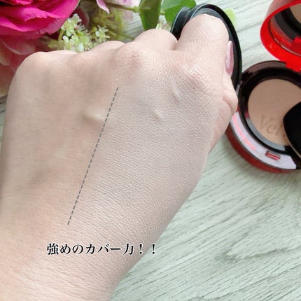 ビーベルベットカバークッション/espoir/クッションファンデーションを使ったクチコミ(4枚目)