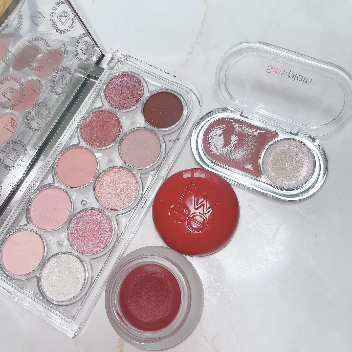 リップアンドチーク ブラーリープリンポット/fwee/口紅を使ったクチコミ(5枚目)