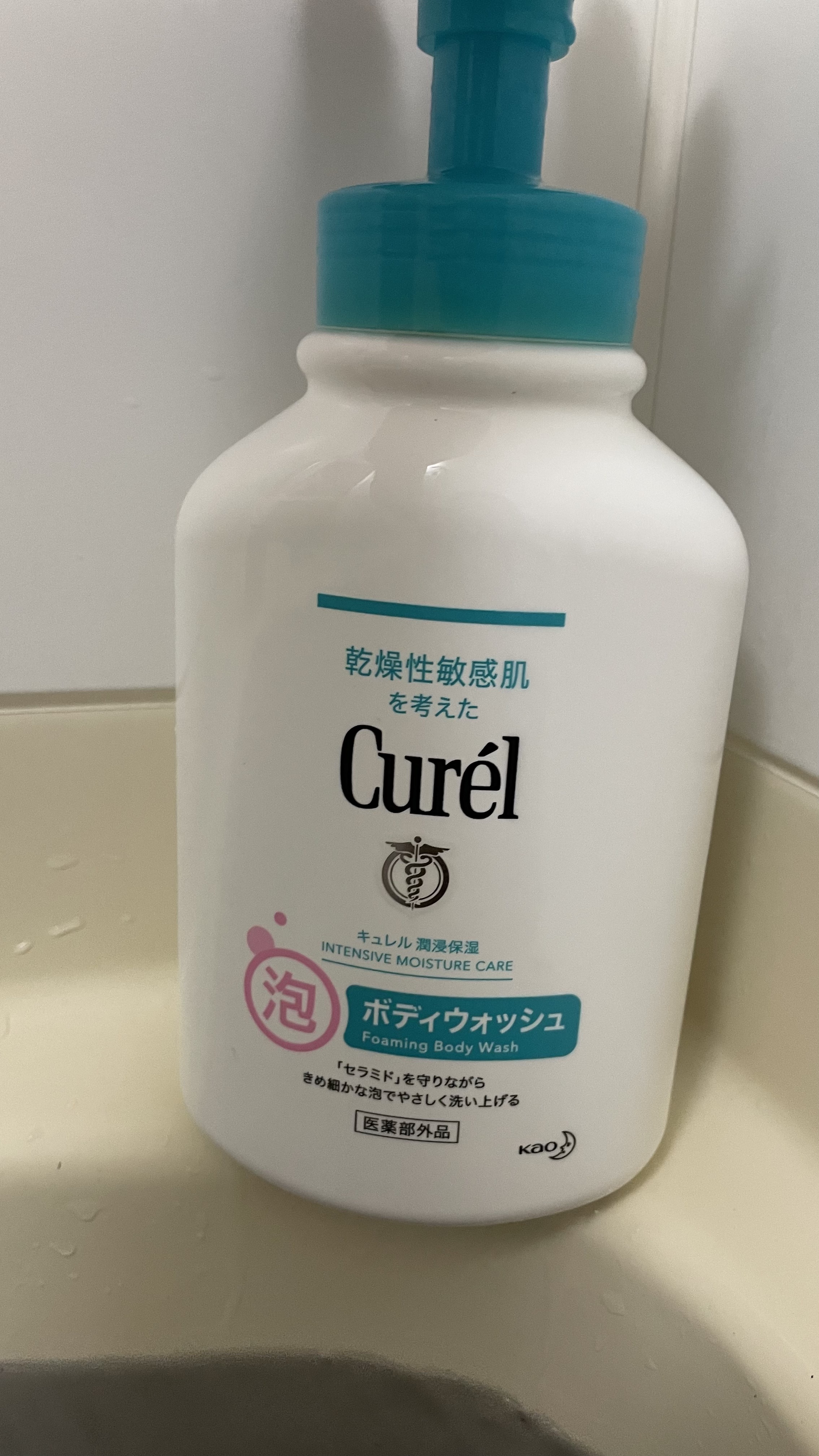 泡ボディウォッシュ 詰替 380ml/キュレル/ボディソープを使ったクチコミ（1枚目）