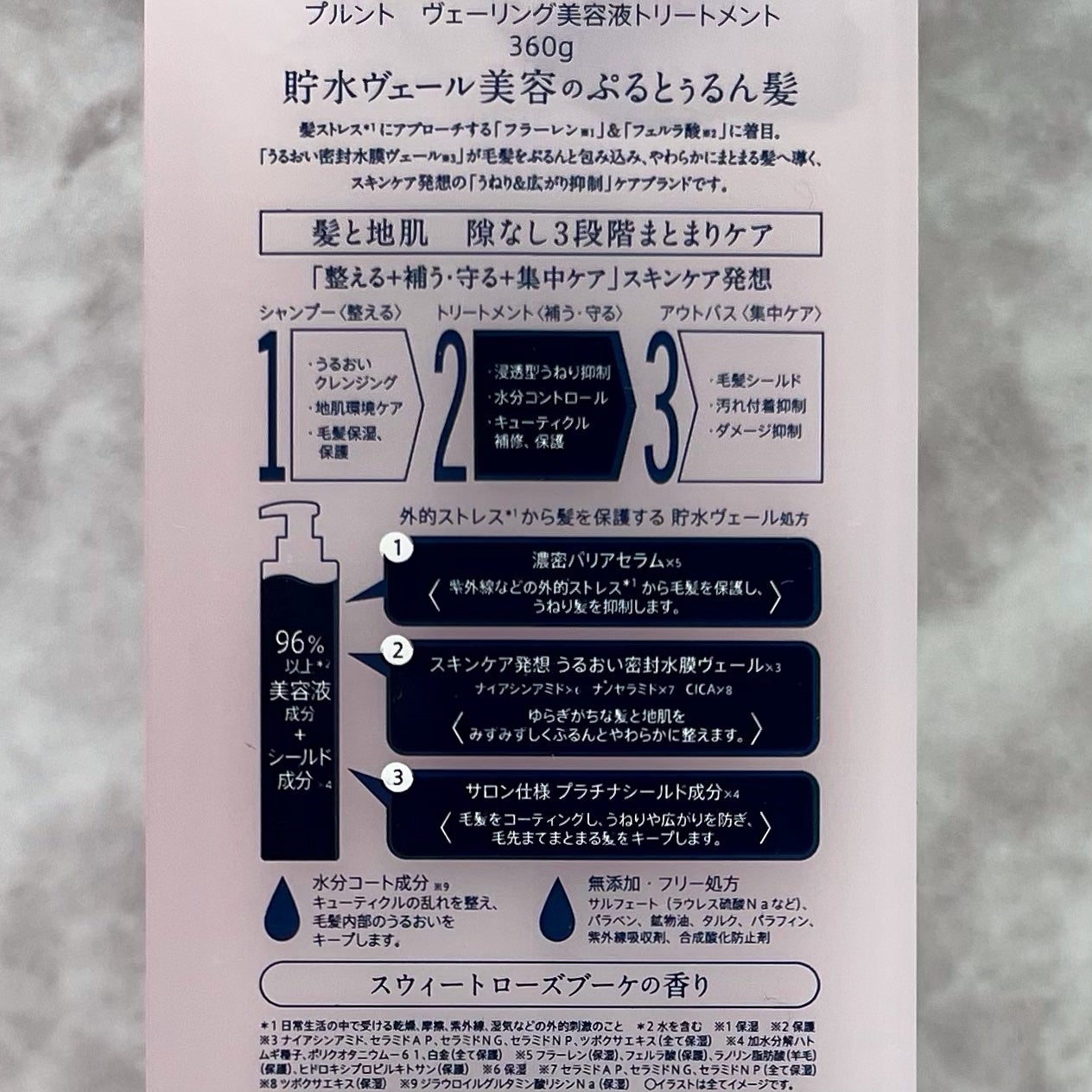 プルント ヴェーリング美容液シャンプー/トリートメント/Purunt./シャンプー・コンディショナーを使ったクチコミ(7枚目)