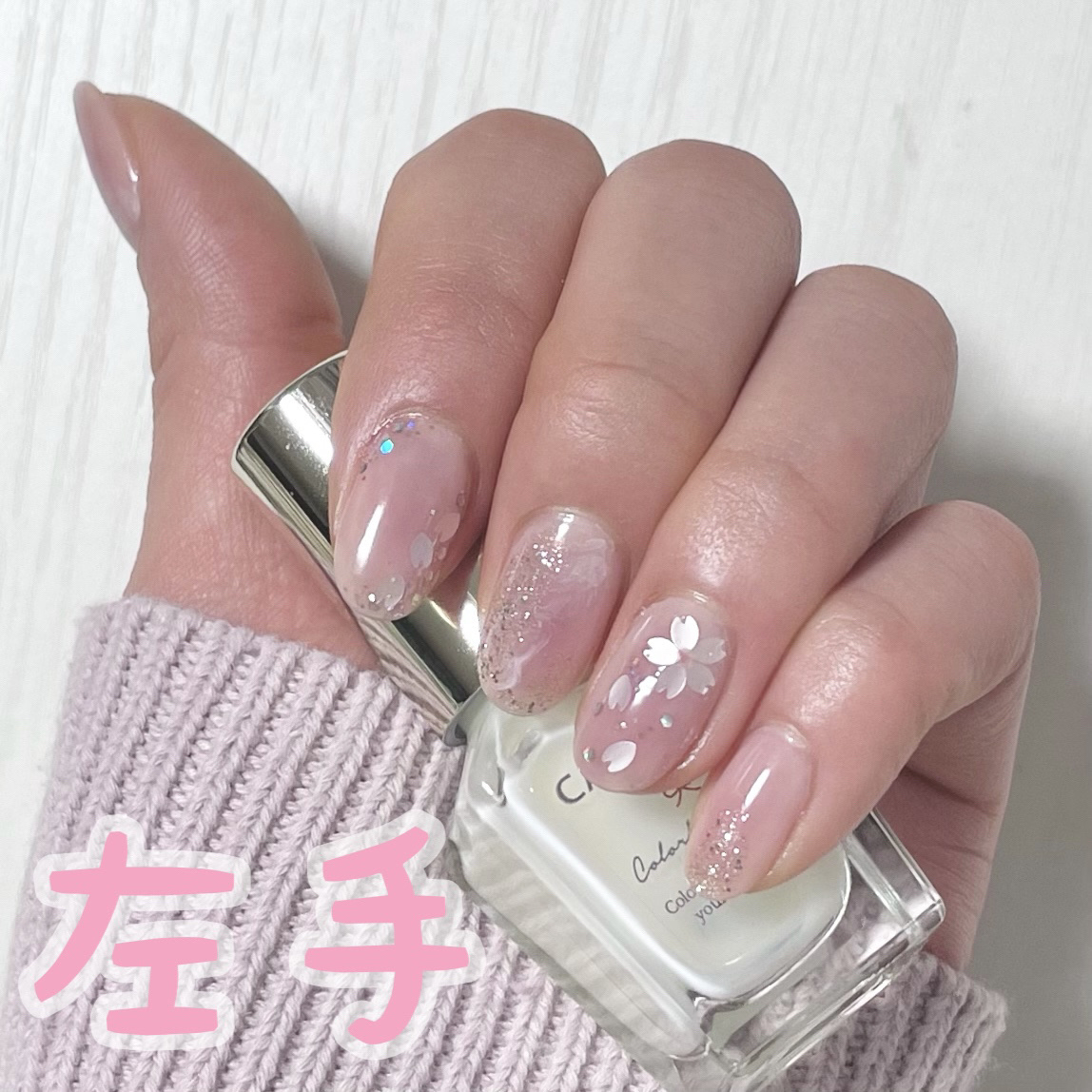 ネイル エナメル/ちふれ/マニキュアを使ったクチコミ（2枚目）