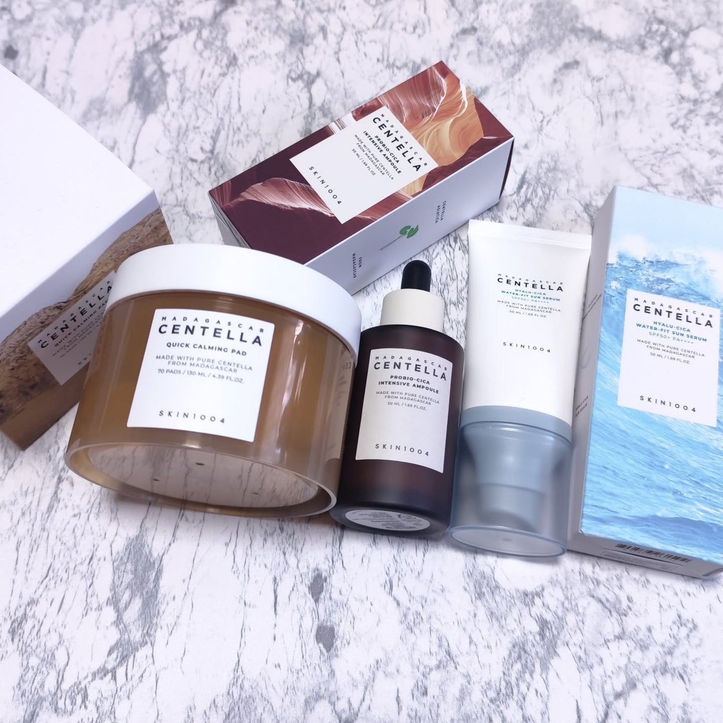 センテラ クイックカーミングパッド/SKIN1004/トナーパッドを使ったクチコミ(1枚目)