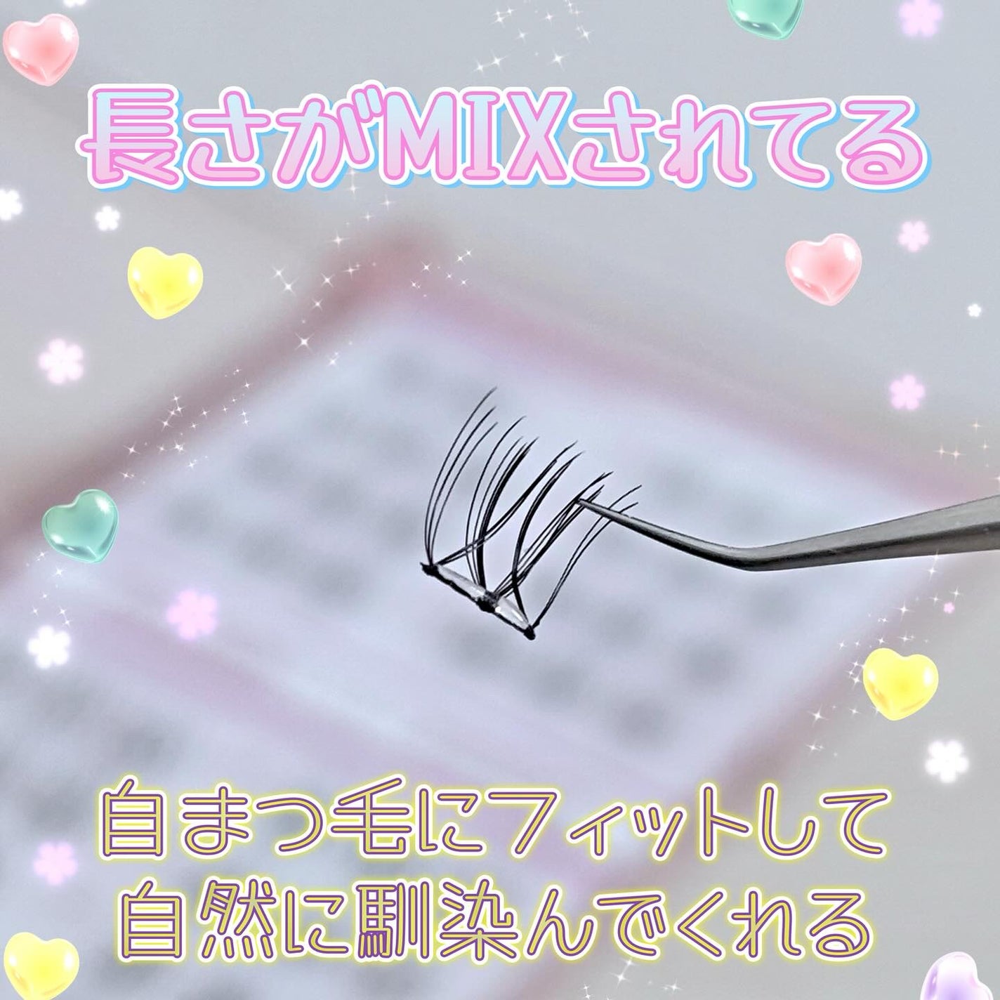 keybo BBiBBi LASH/keybo/つけまつげを使ったクチコミ(3枚目)