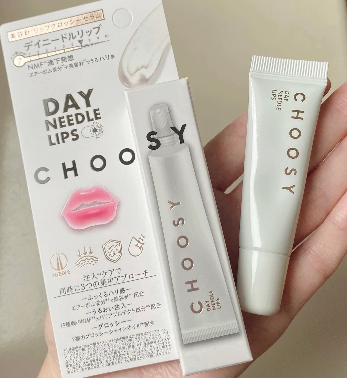 デイニードルリップ/CHOOSY/リップ美容液を使ったクチコミ(1枚目)