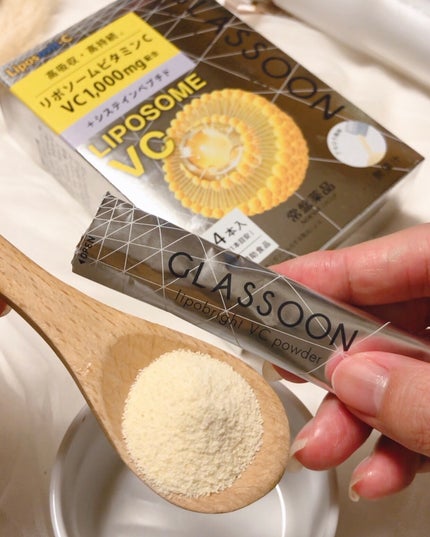 グラスーン グルタブライト VC コンデンスドロップ/GLASSOON/美容液を使ったクチコミ(4枚目)