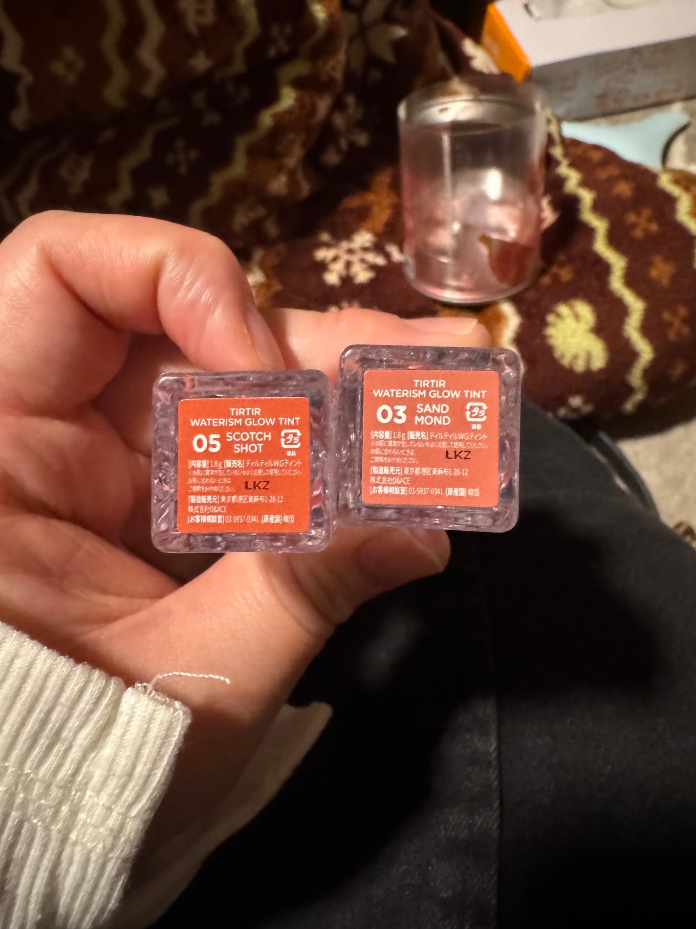 WATERISM GLOW TINT MINI SPECIAL SET FIG MLBB/TIRTIR(ティルティル)/メイクアップキットを使ったクチコミ(3枚目)