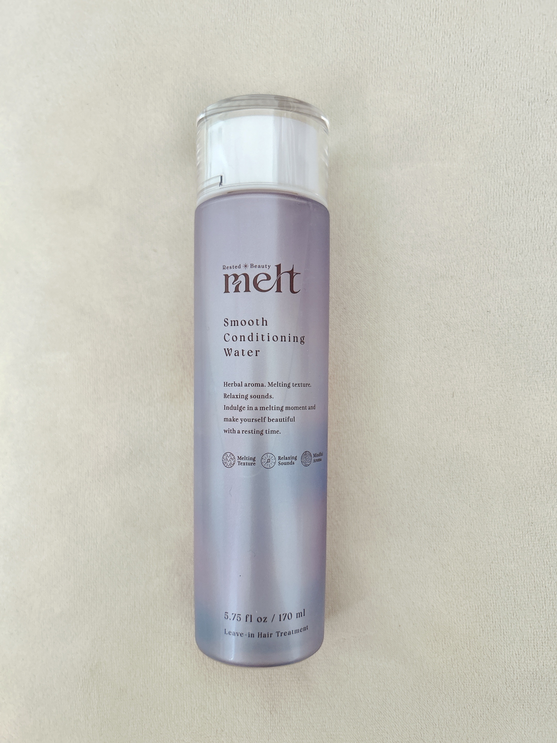 スムース コンディショニング ウォーター/melt/アウトバストリートメントを使ったクチコミ（1枚目）