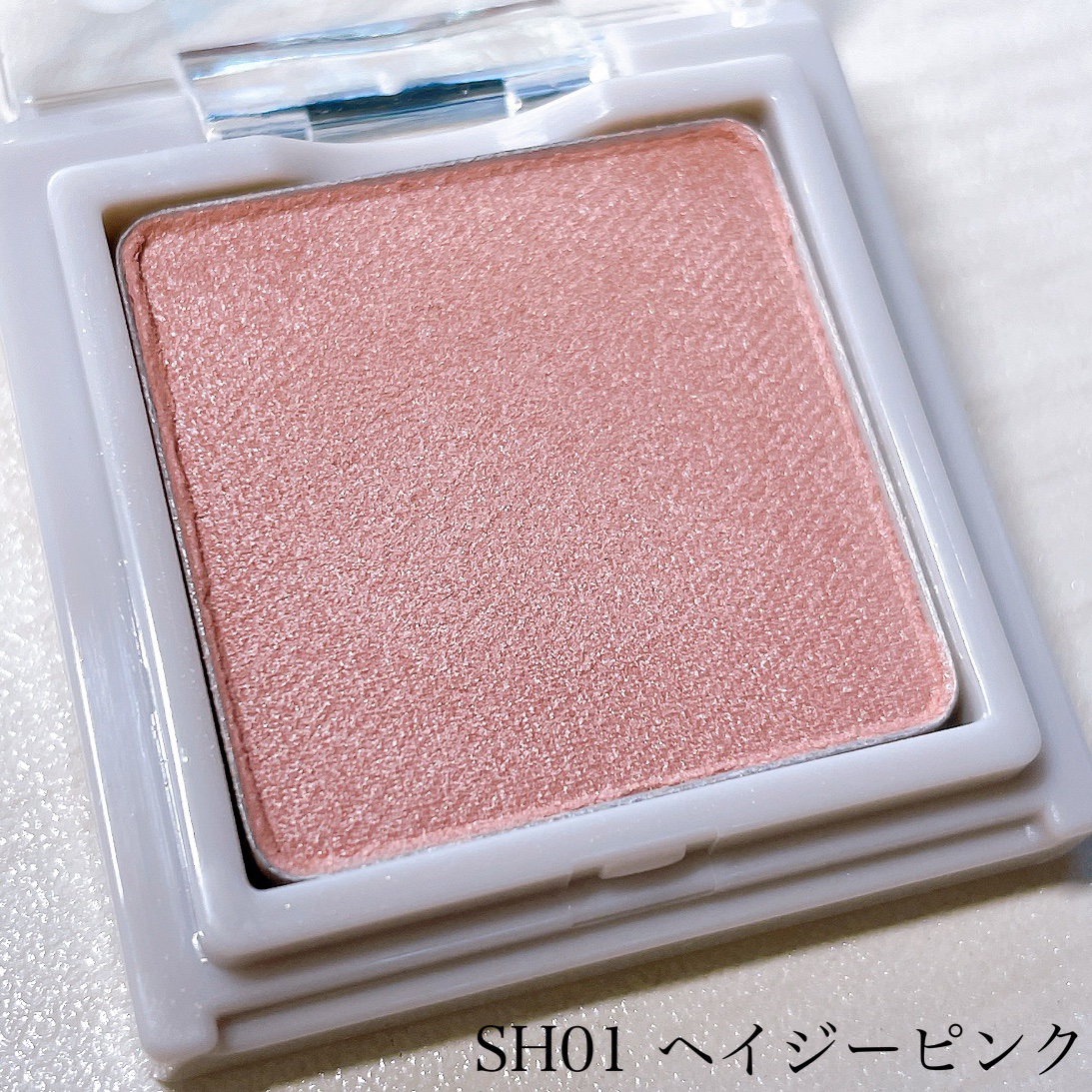 メロウタッチシングルアイシャドウ/&nd by rom&nd/単色アイシャドウを使ったクチコミ（2枚目）