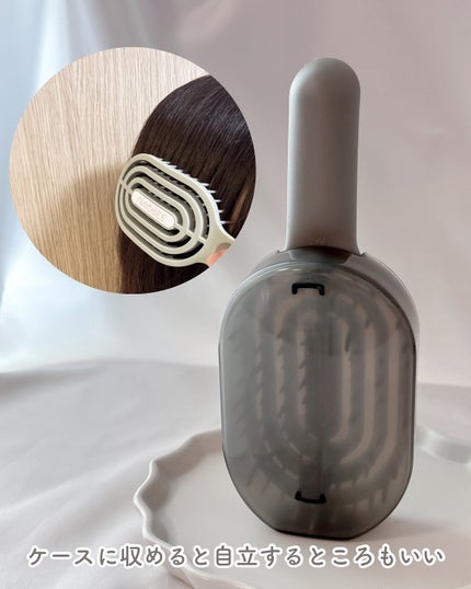 ユニークリー 4wayスムースヘアブラシ/ビー・エヌ/ヘアブラシを使ったクチコミ(6枚目)