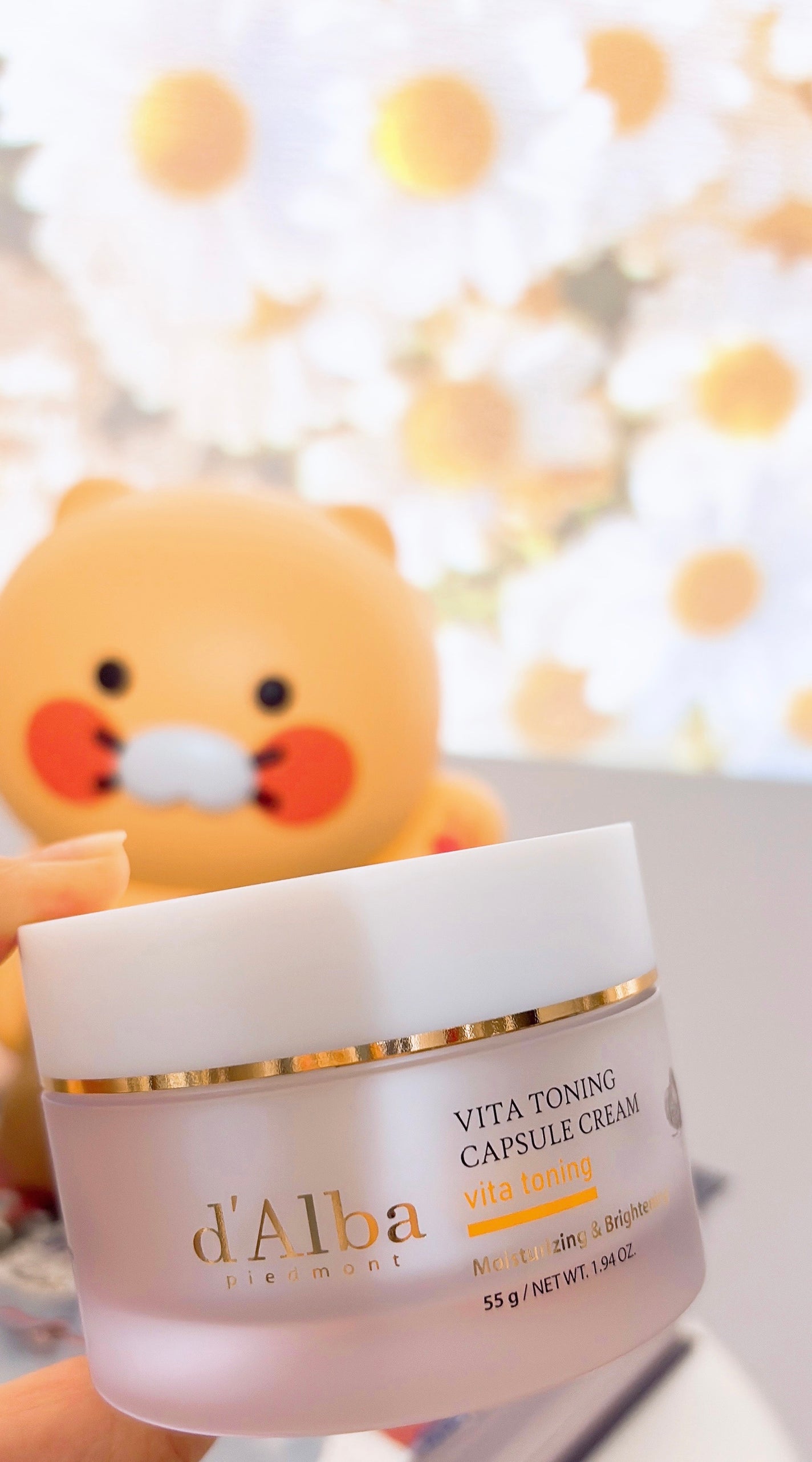 ビタトーニングカプセルクリーム/ダルバ/フェイスクリームを使ったクチコミ(4枚目)