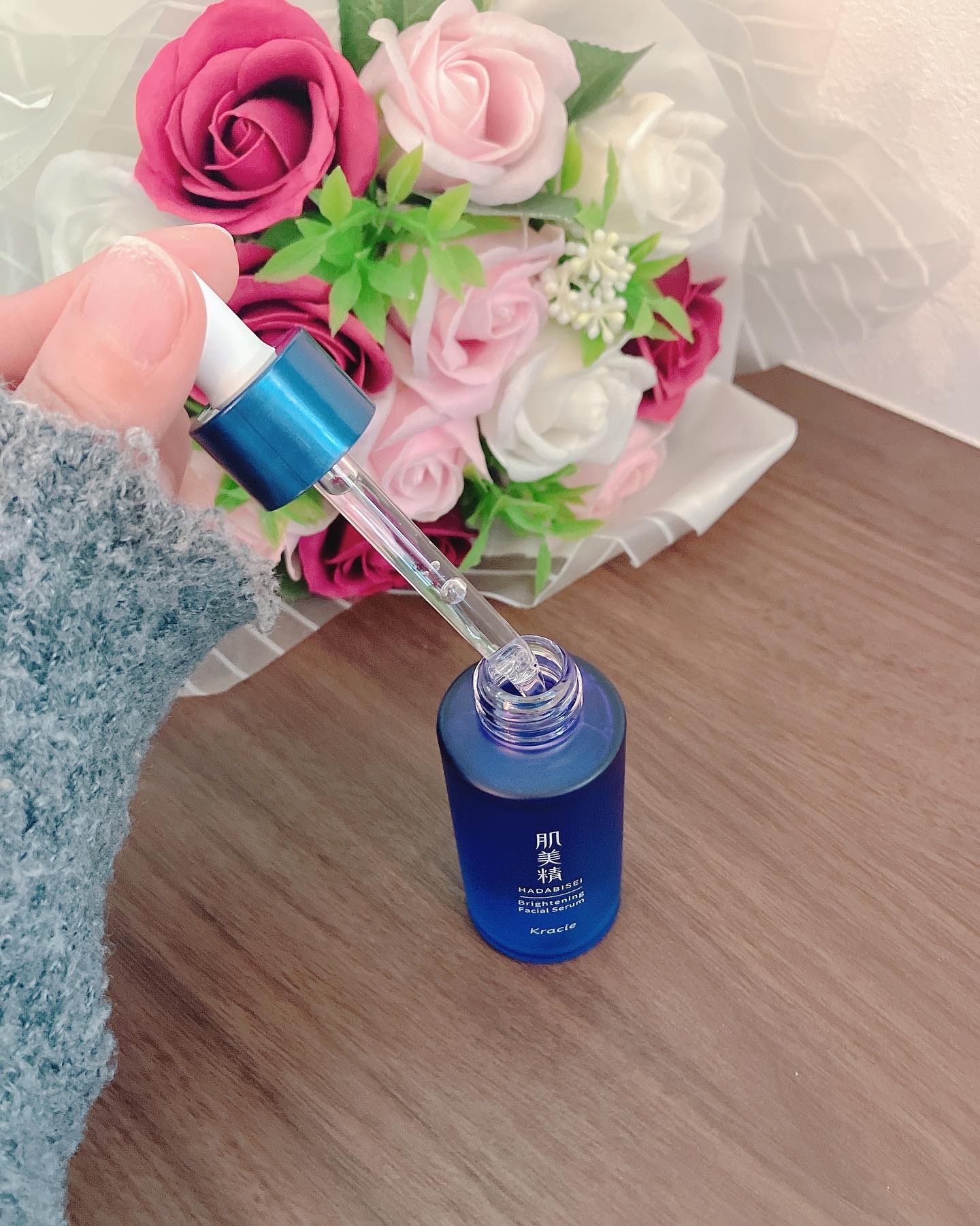 肌美精 薬用美白美容液 [医薬部外品]/肌美精/美容液を使ったクチコミ（2枚目）