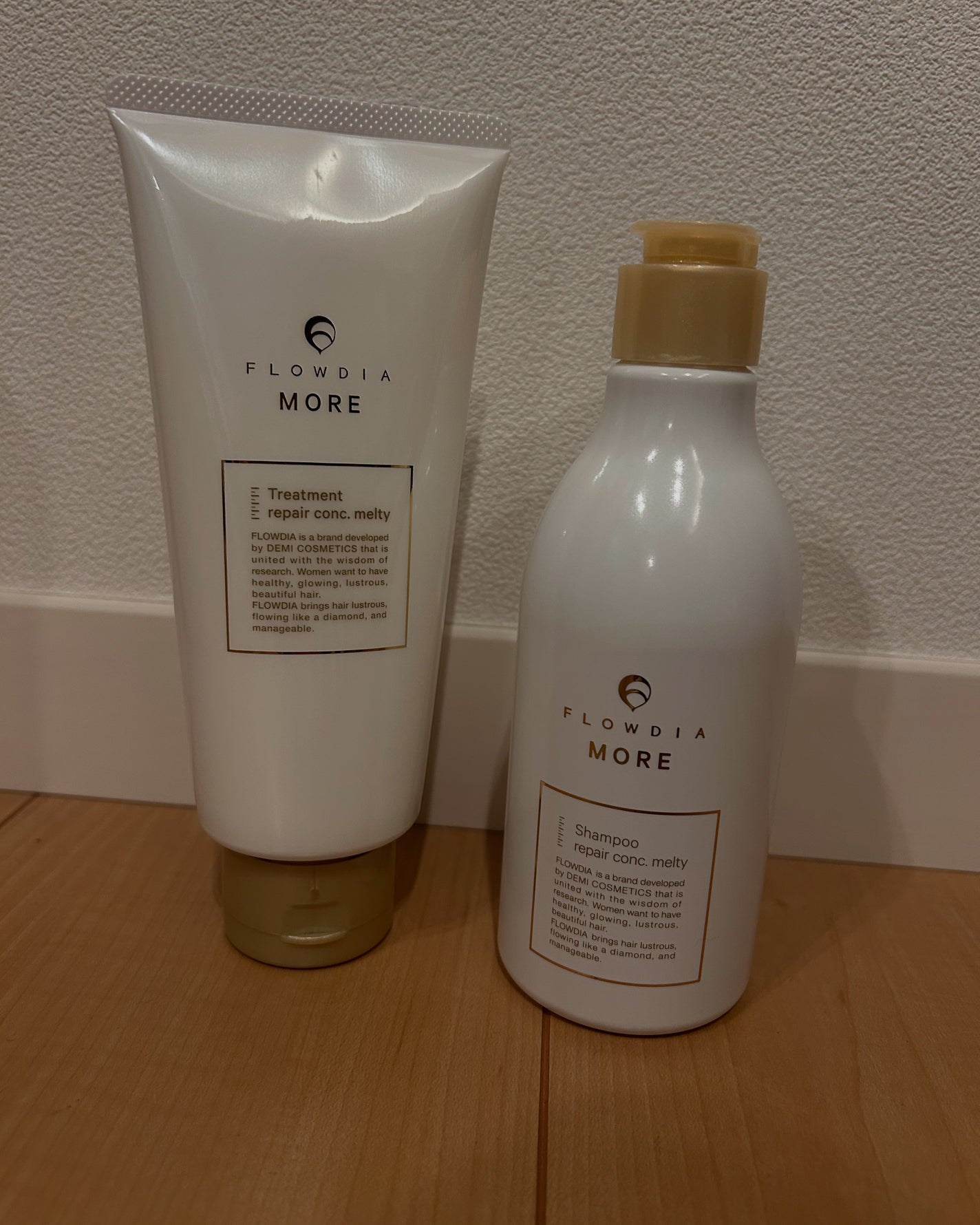 フローディアモア シャンプー リペアコンクメルティー/FLOWDIA/サロンシャンプーを使ったクチコミ(1枚目)