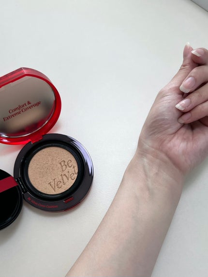 ビーベルベットカバークッション/espoir/クッションファンデーションを使ったクチコミ(2枚目)