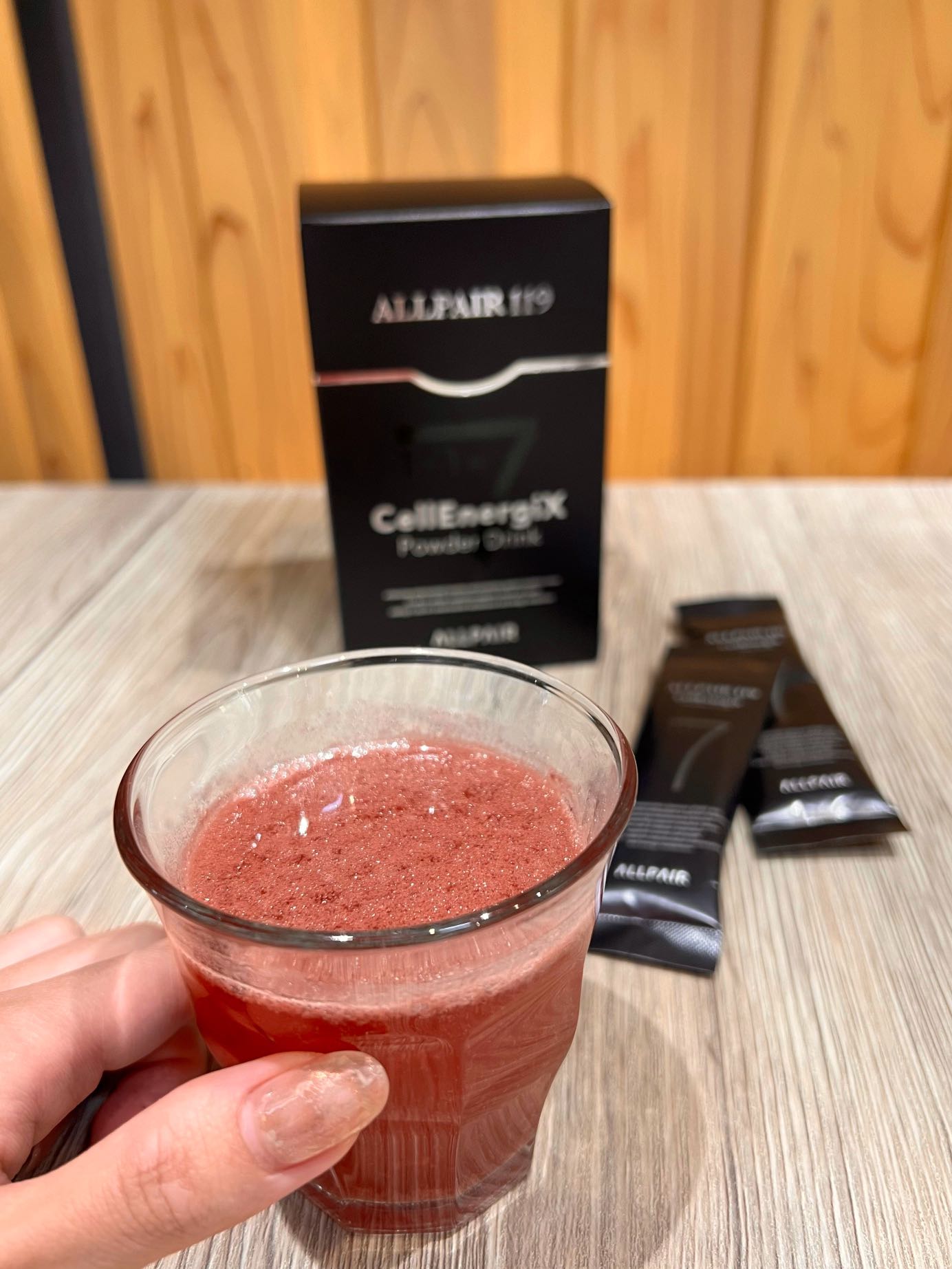 ALLPAIR119 CellEnergiX Powder Drink/ALLPAIR/美容サプリメントを使ったクチコミ（1枚目）