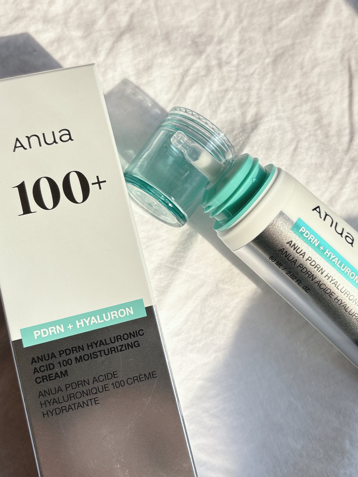 PDRNヒアルロン酸100 モイスチャライジングクリーム/Anua/フェイスクリームを使ったクチコミ(3枚目)
