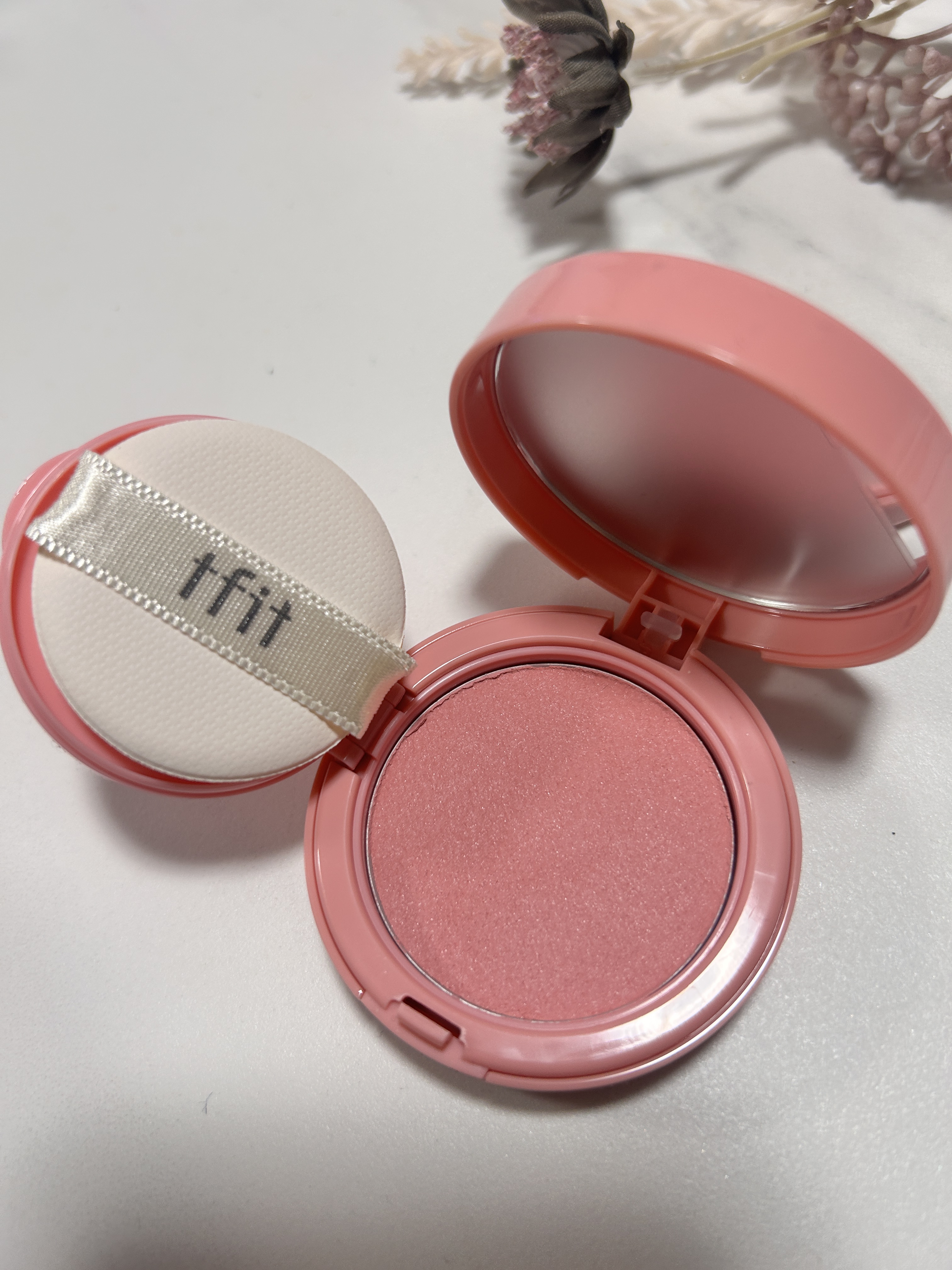 フラッフィーベルベットクッションチーク /TFIT/ジェル・クリームチークを使ったクチコミ（3枚目）