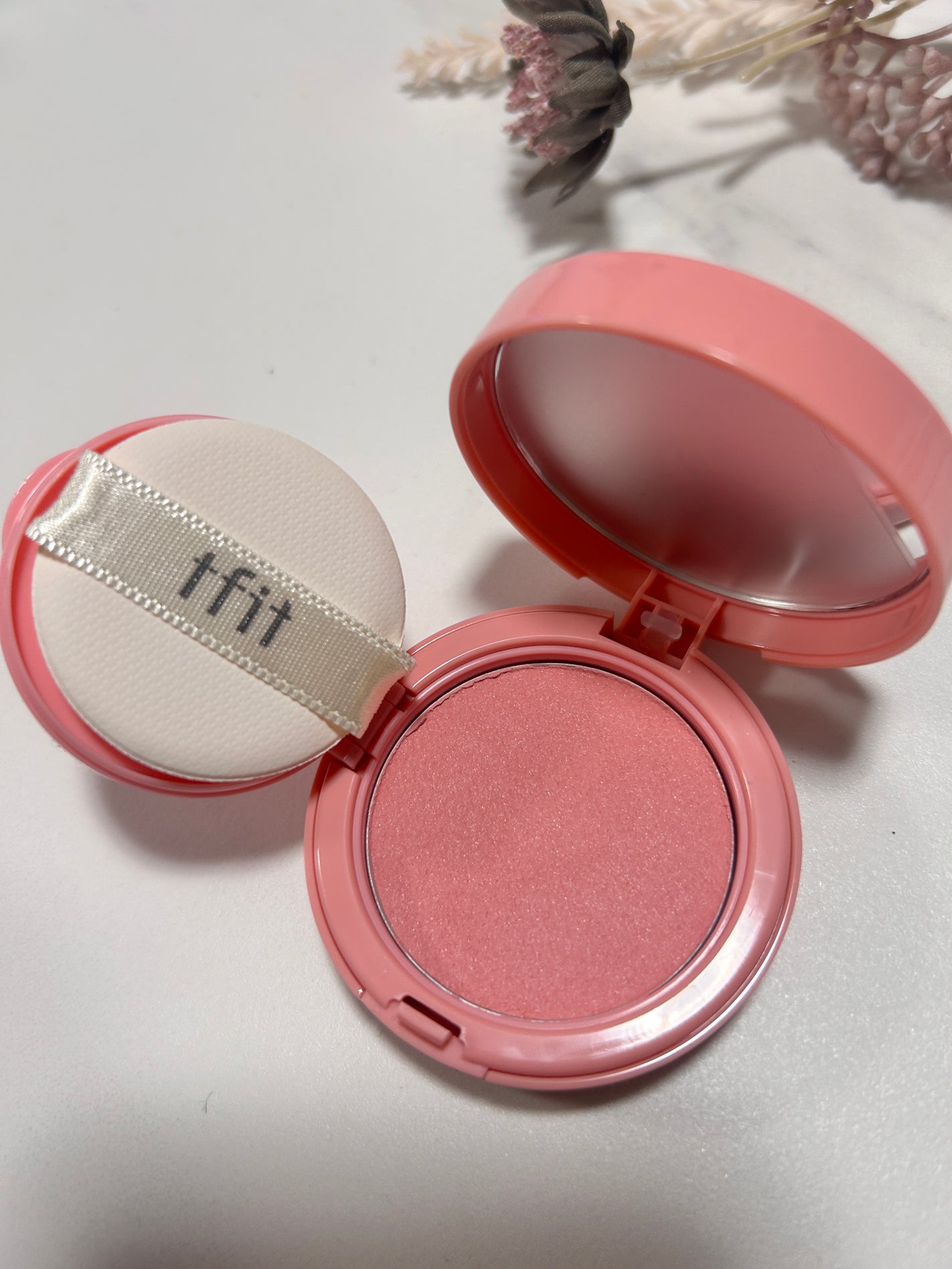 フラッフィーベルベットクッションチーク /TFIT/ジェル・クリームチークを使ったクチコミ(3枚目)