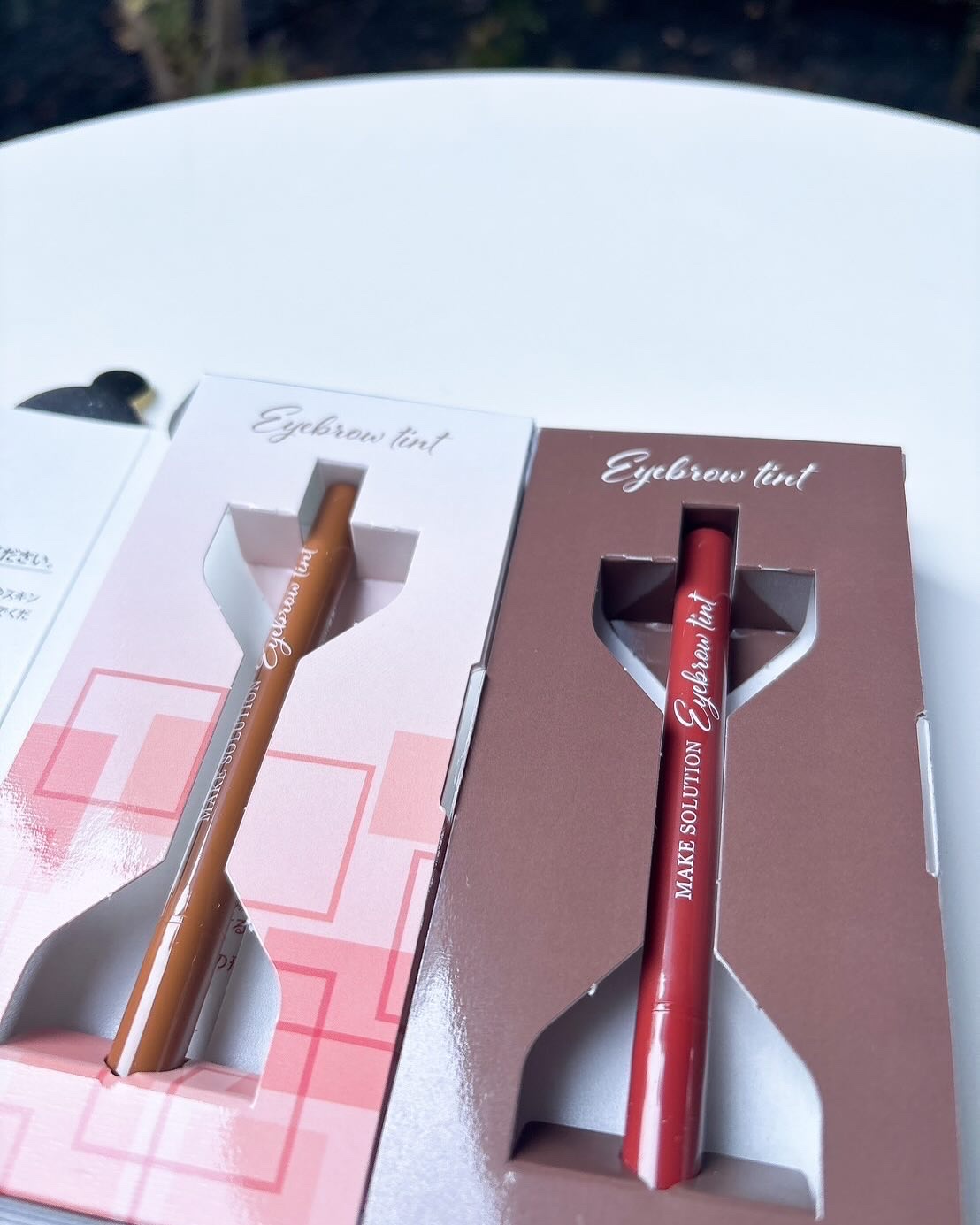 メークソリューション アイブロウティント/メークソリューション/眉ティントを使ったクチコミ（2枚目）