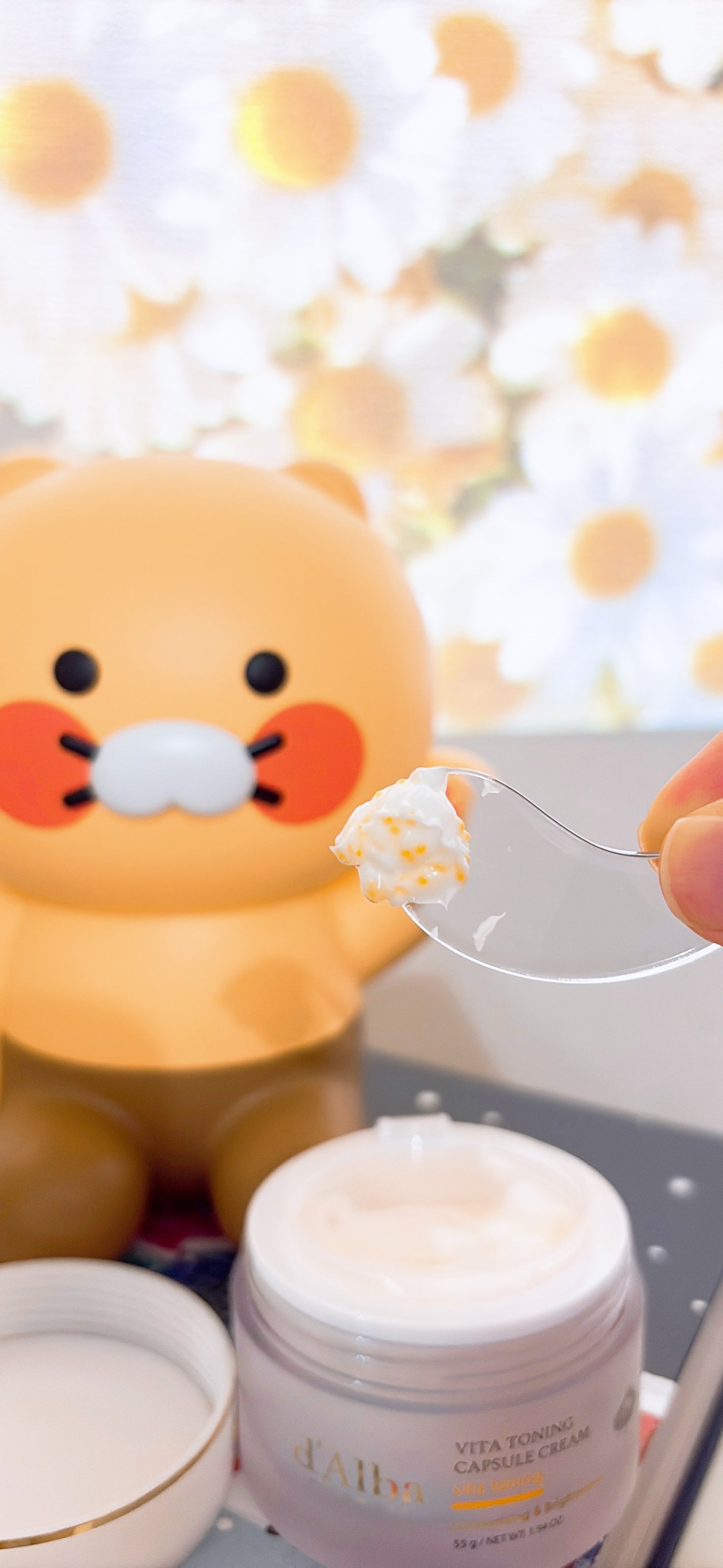 ビタトーニングカプセルクリーム/ダルバ/フェイスクリームを使ったクチコミ(2枚目)