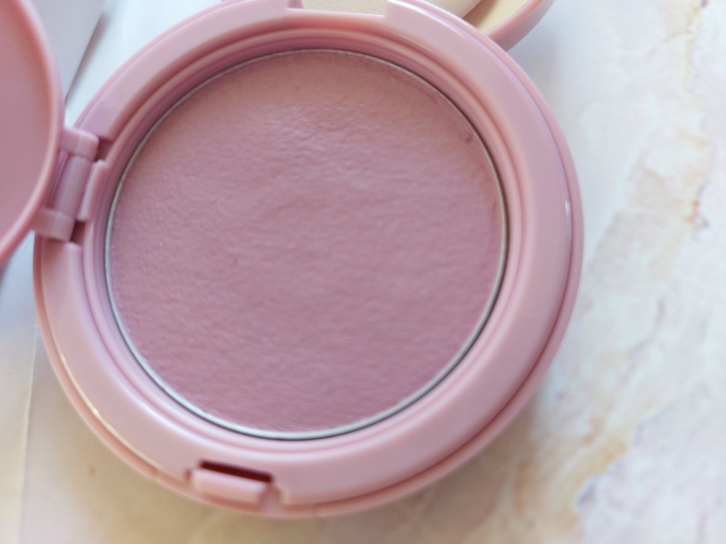 フラッフィーベルベットクッションチーク /TFIT/ジェル・クリームチークを使ったクチコミ(3枚目)