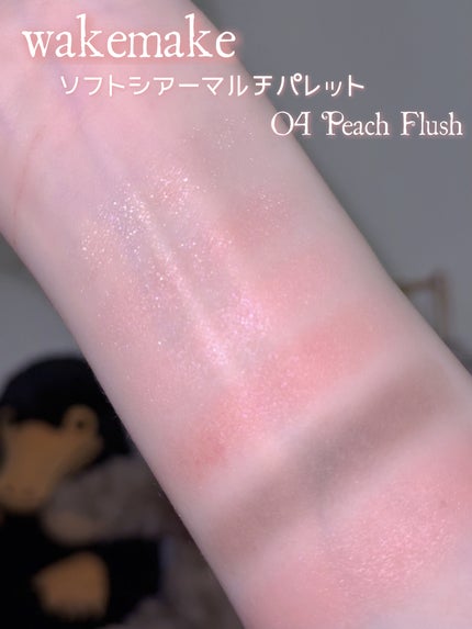 ソフトシアーマルチパレット/wakemake/アイシャドウパレットを使ったクチコミ(3枚目)