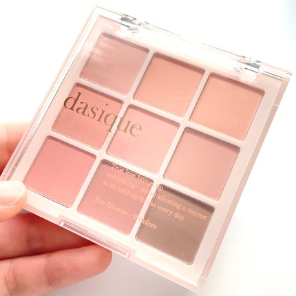 シャドウパレット/dasique/アイシャドウパレットを使ったクチコミ(1枚目)