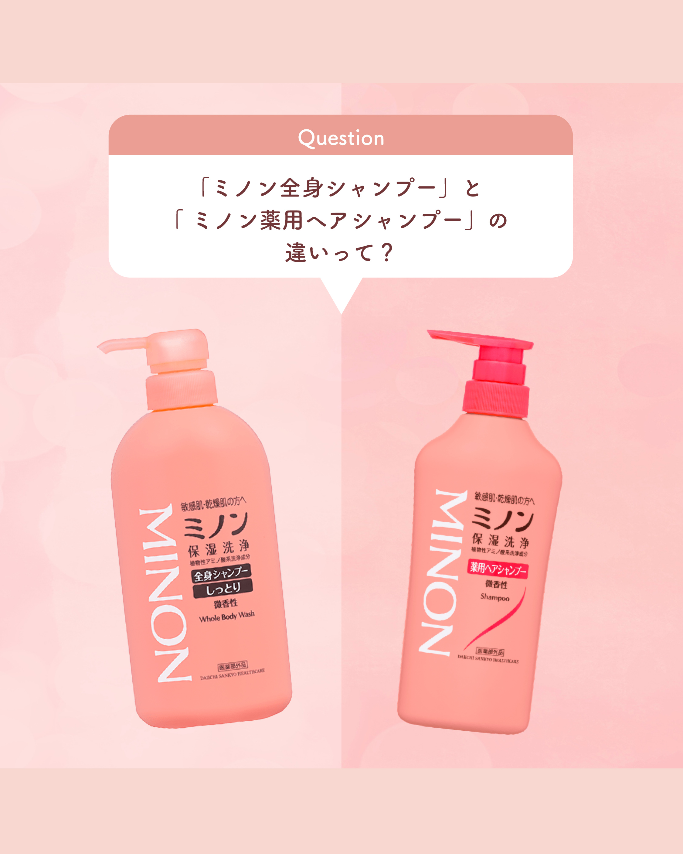 ミノン全身シャンプー(しっとりタイプ)/ミノン/ボディソープを使ったクチコミ（1枚目）