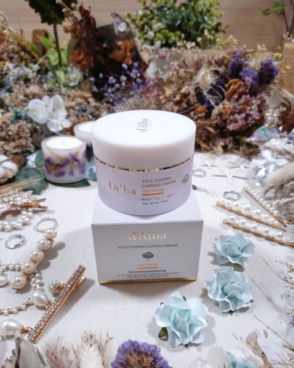 ビタトーニングカプセルクリーム/ダルバ/フェイスクリームを使ったクチコミ(1枚目)