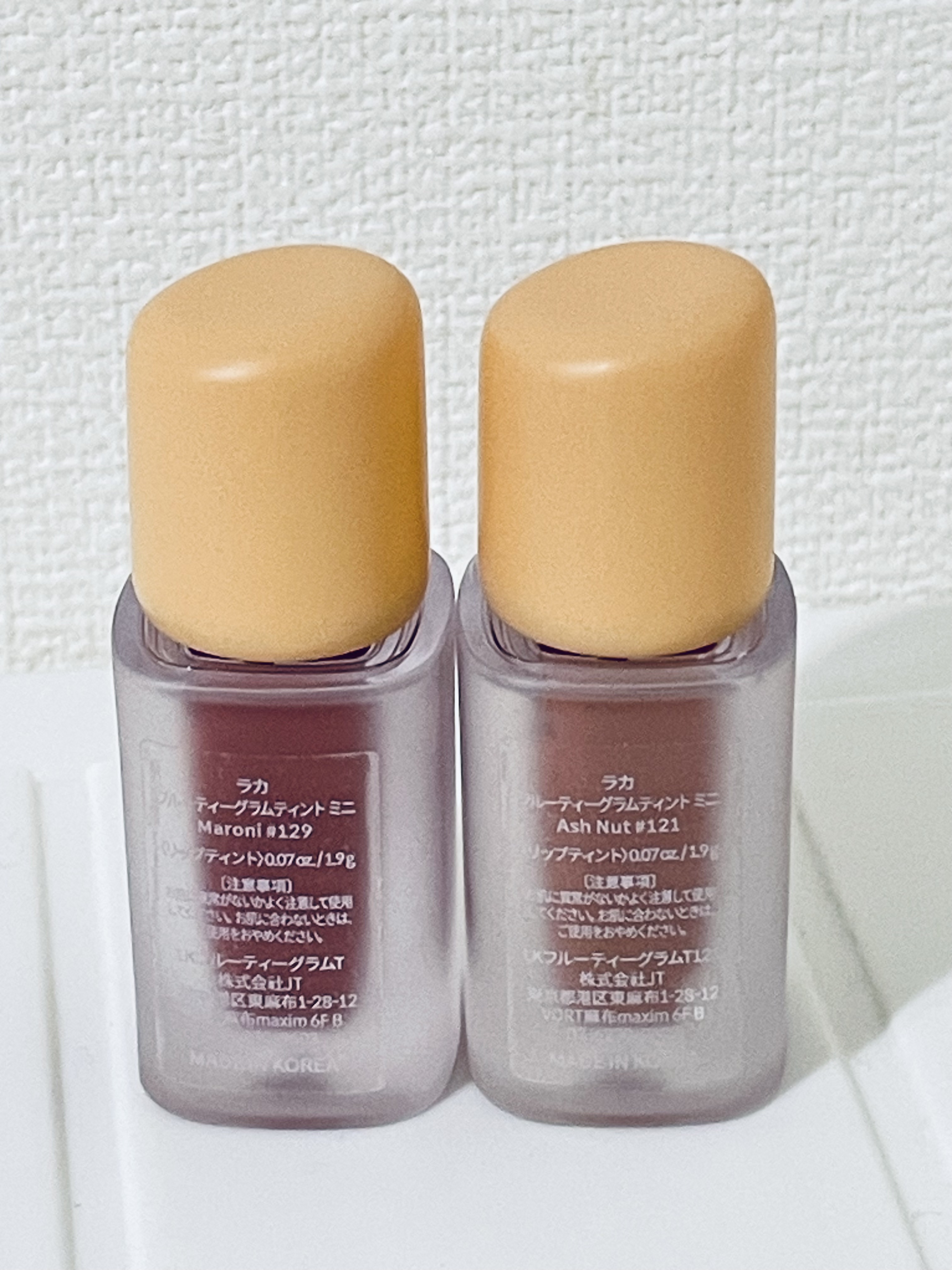 フルーティーグラムティント/Laka/リップティントを使ったクチコミ（2枚目）