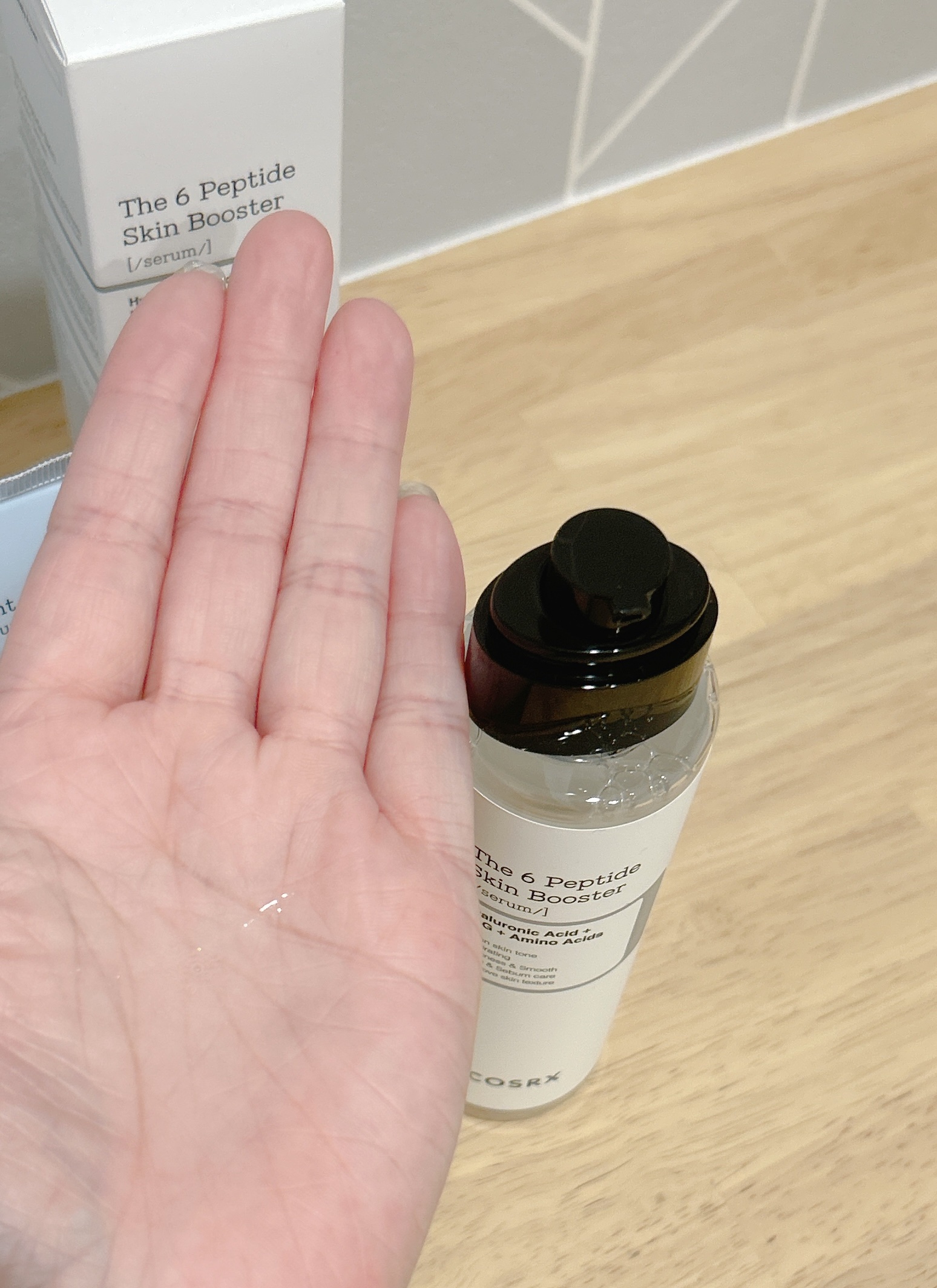 ウルトラライト透明UVクリーム/COSRX/日焼け止めクリームを使ったクチコミ（2枚目）