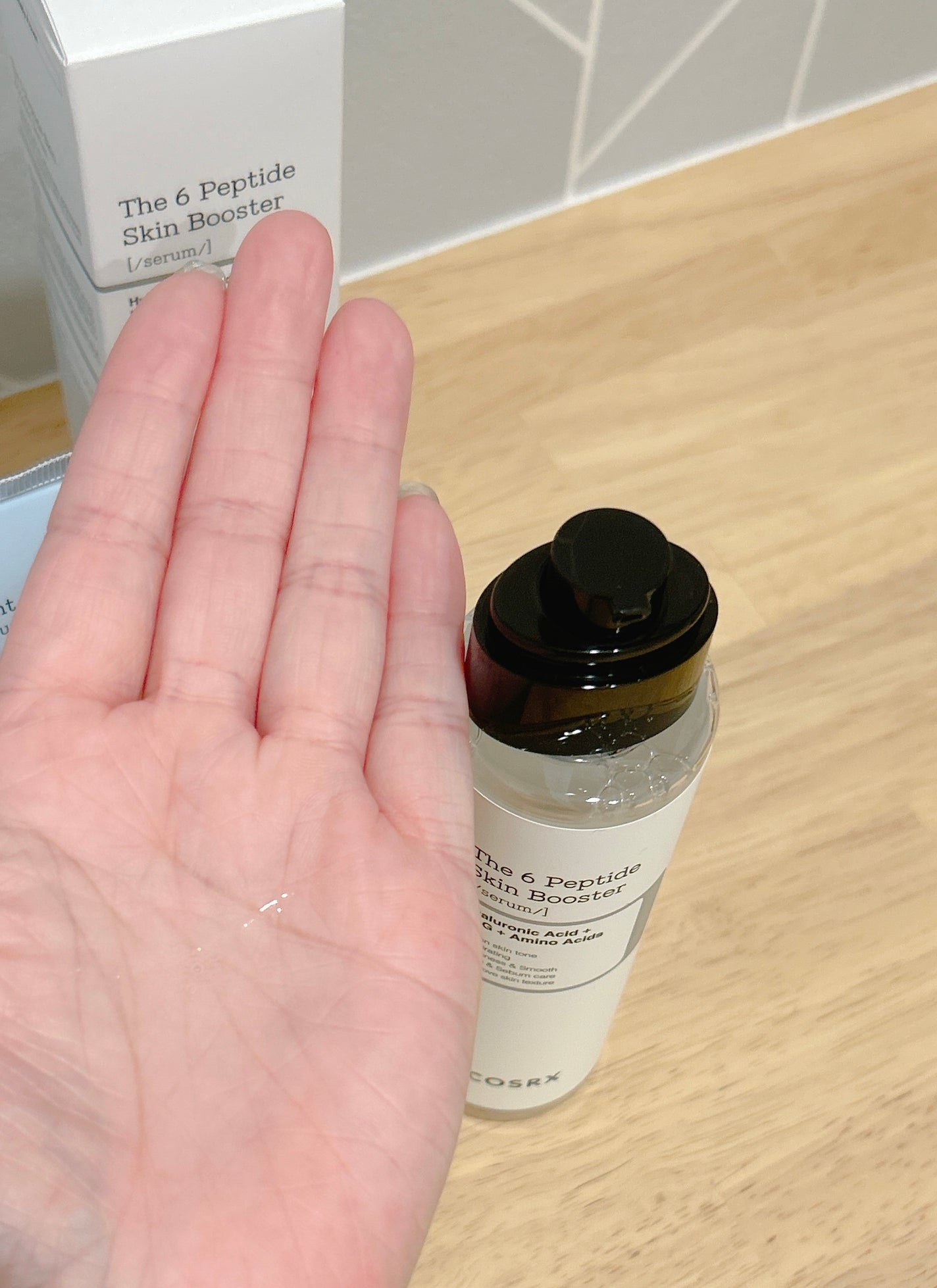 RXザ・6ペプチドスキンブースターセラム/COSRX/ブースター・導入液を使ったクチコミ(2枚目)