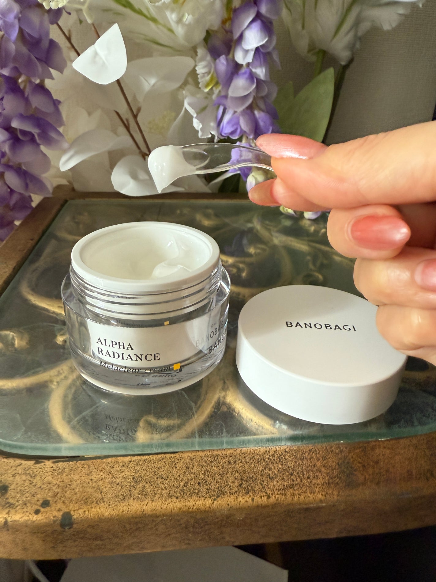アルファラディアンスメラクリア クリーム/BANOBAGI/フェイスクリームを使ったクチコミ(1枚目)