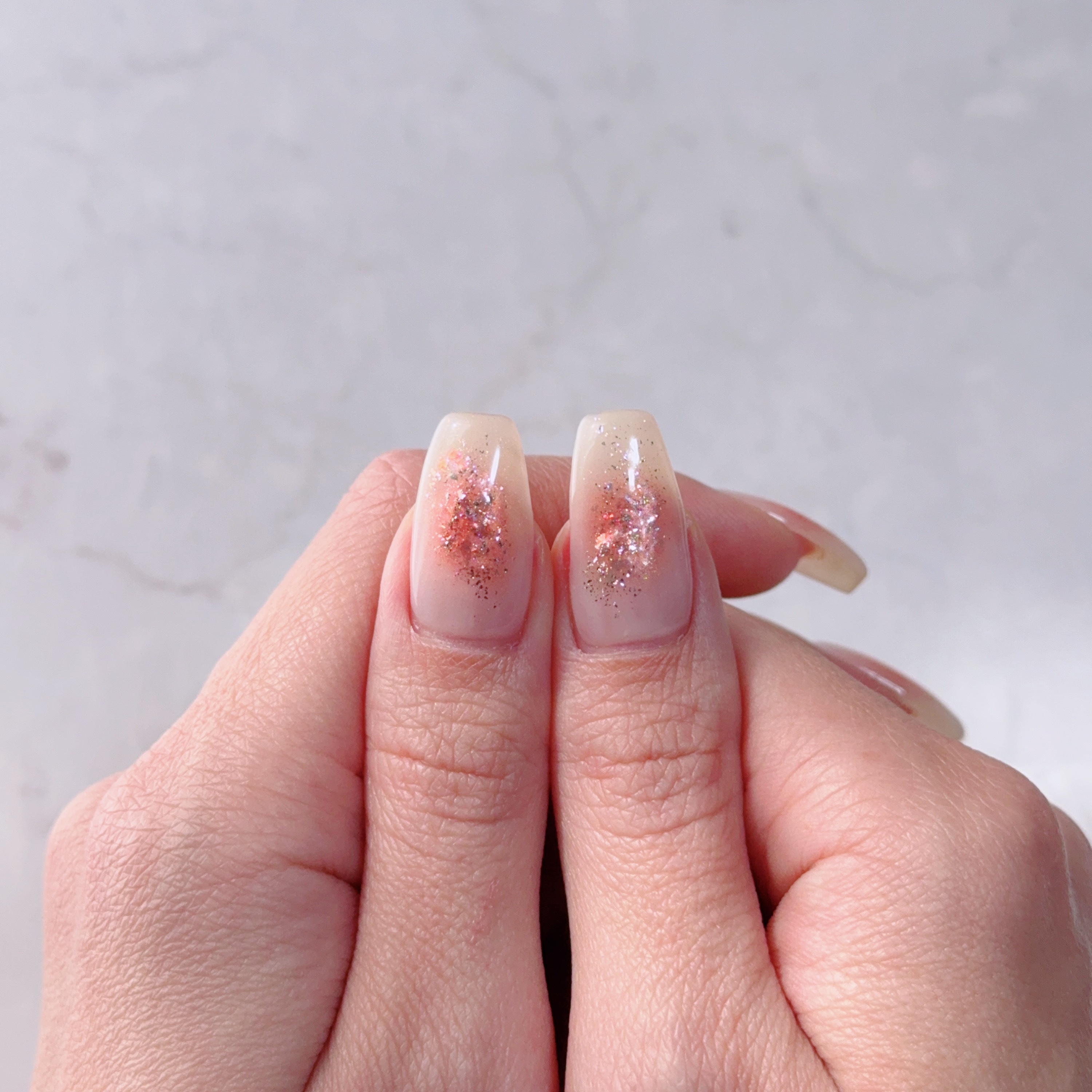 プリジェル マジカルプライマーのクチコミ「⁡
2月の#ネイルチェンジ 💅
⁡
初の#チークネイル ！
ここまでぷりてぃな感じもなかなか.....」（2枚目）