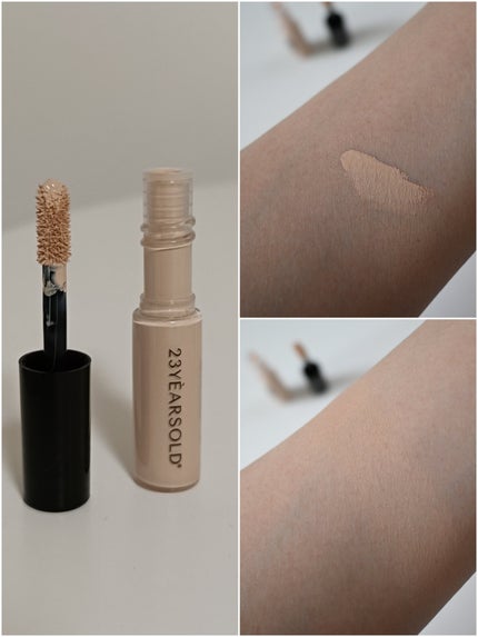 ハートリーフシーンカバークッション/23years old/クッションファンデーションを使ったクチコミ(4枚目)