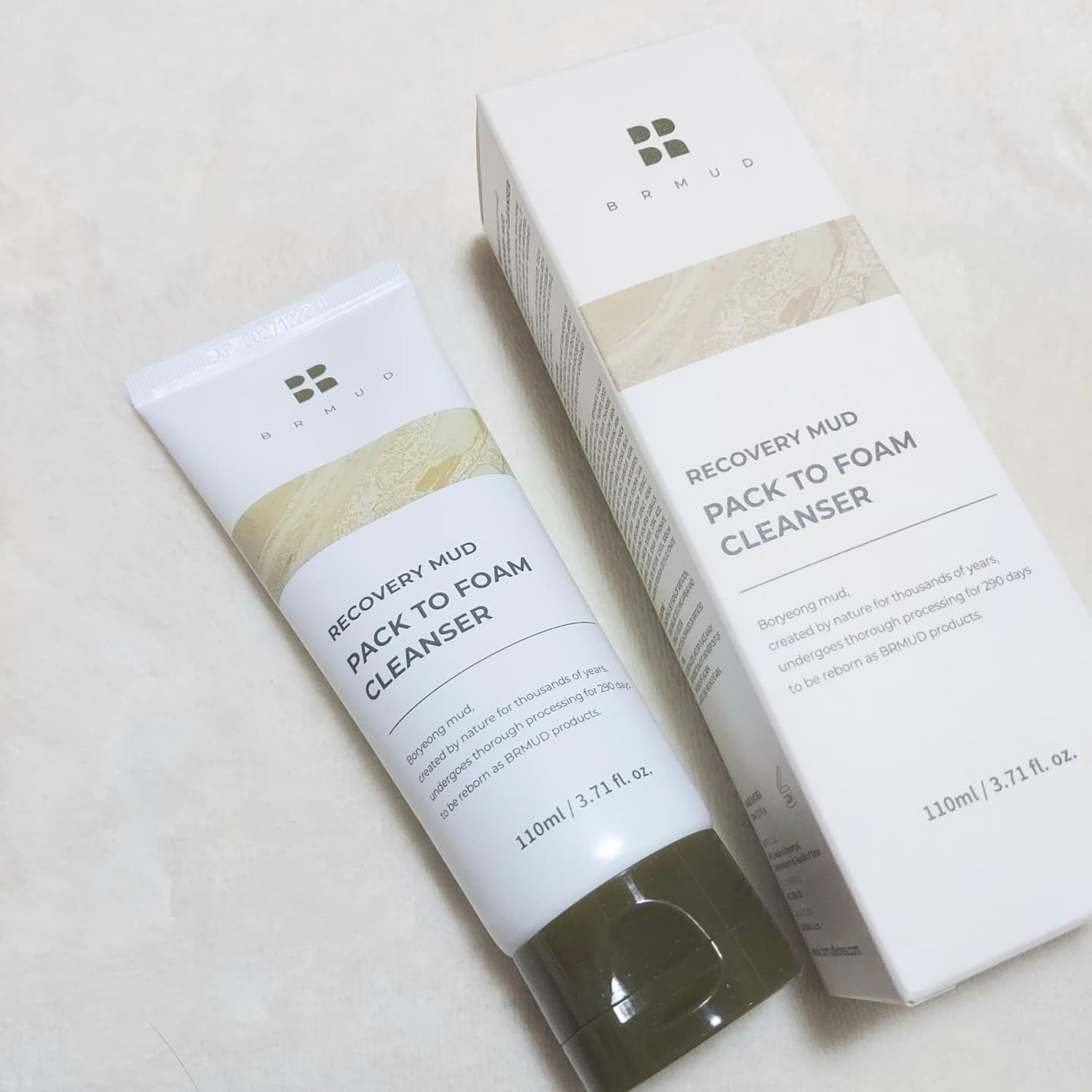 リカバリーマッドバックツーフォームクレンザー/BRMUD/洗顔フォームを使ったクチコミ(5枚目)