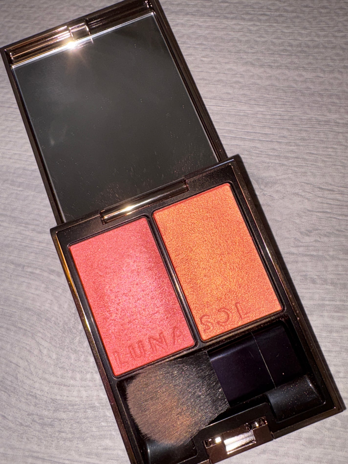 カラーリンググレイズ/LUNASOL/パウダーチークを使ったクチコミ(1枚目)