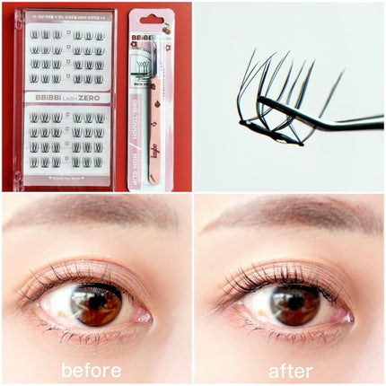 keybo BBiBBi LASH/keybo/つけまつげを使ったクチコミ(5枚目)