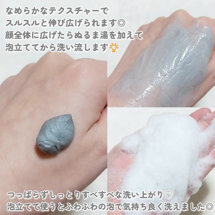 リカバリーマッドバックツーフォームクレンザー/BRMUD/洗顔フォームを使ったクチコミ(4枚目)