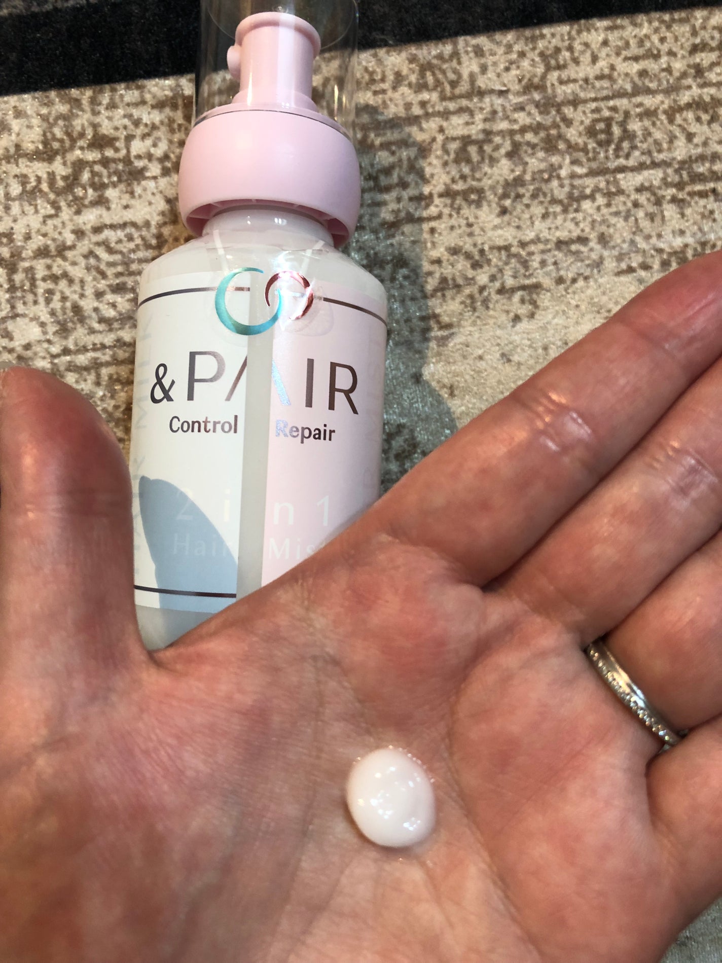 アンドペア コントロール リペア 2in1 シャンプー&ヘアトリートメント/&PAIR/市販シャンプーを使ったクチコミ(5枚目)