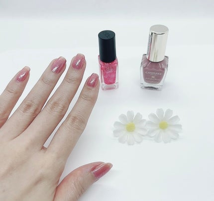 ネイルホリック Glamour Glitter/ネイルホリック/マニキュアを使ったクチコミ(2枚目)