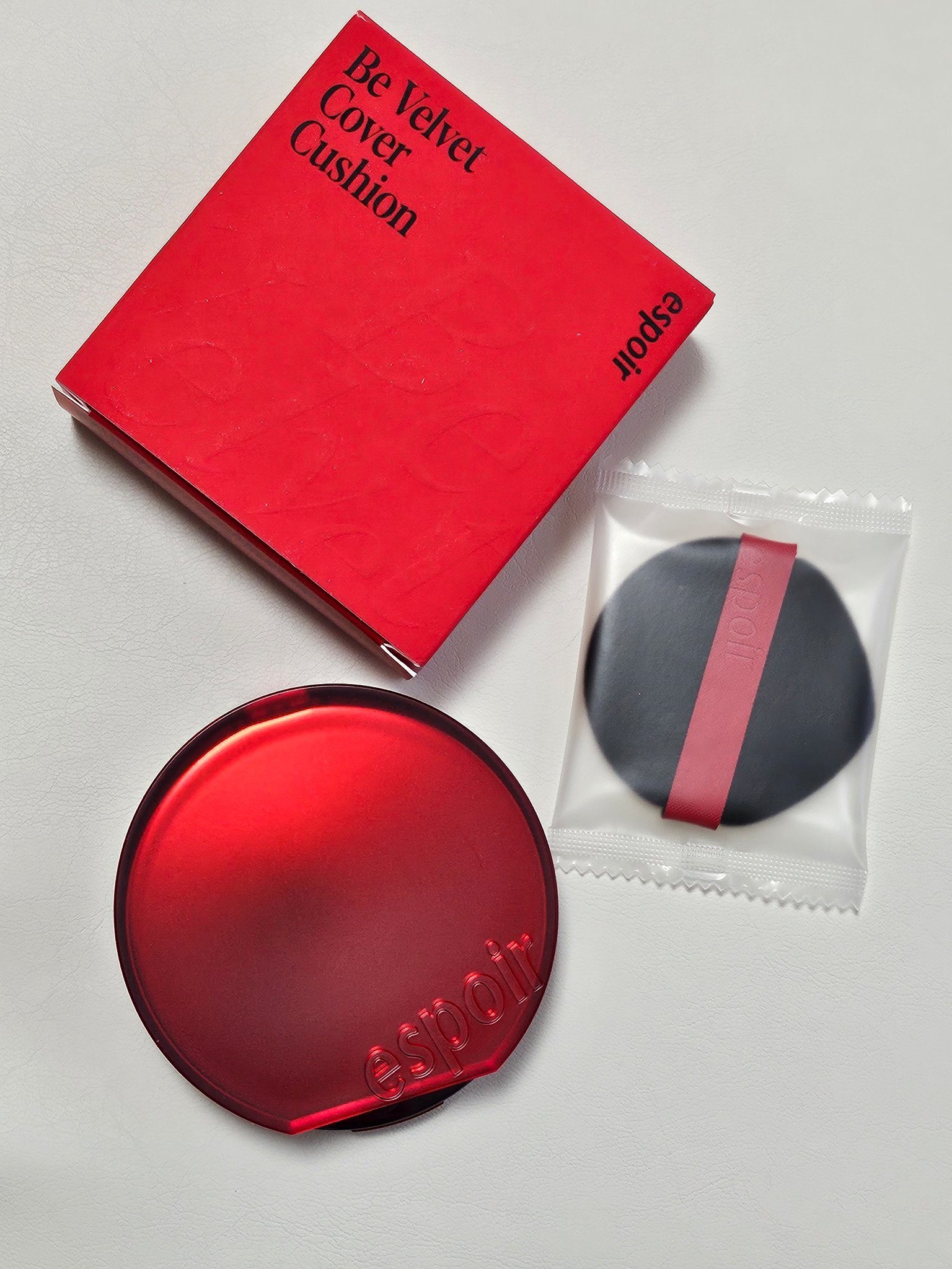 ビーベルベットカバークッション/espoir/クッションファンデーションを使ったクチコミ（1枚目）